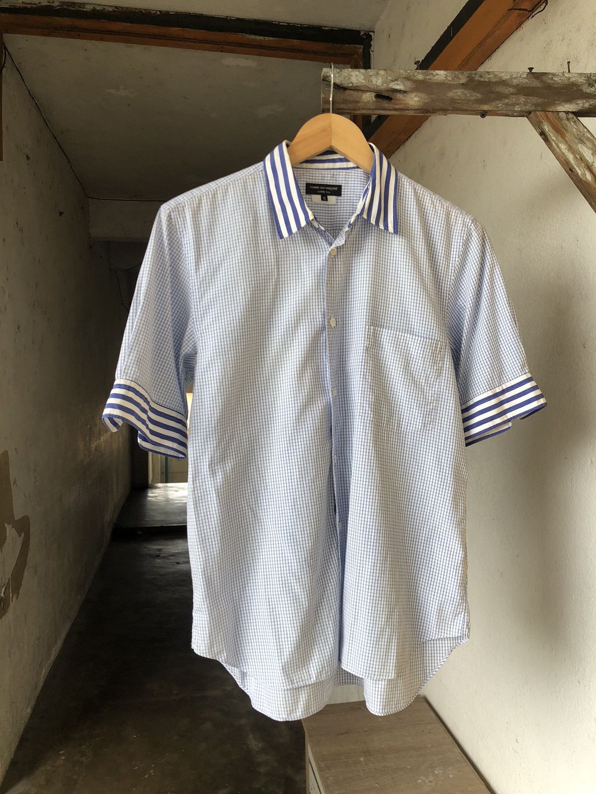 Comme des Garcons Rare❗️Comme des Garcons Homme Plus Button Up Shirt Size US M / EU 48-50 / 2 - 4 Thumbnail