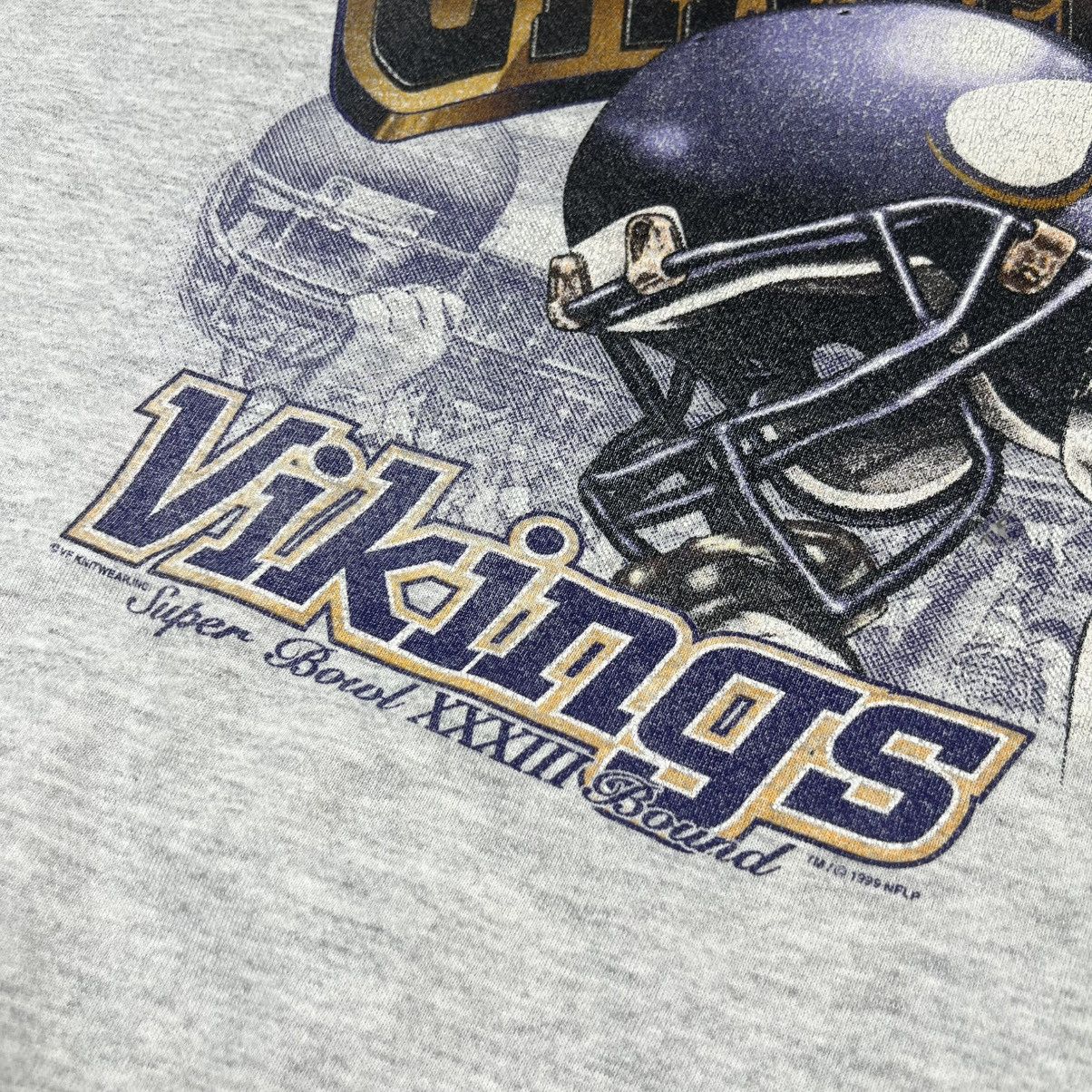Lee Vintage 1999 Vikings Super Bowl NFL NFC Lee Boxy Sweatshirt Size US XL / EU 56 / 4 - 9 Thumbnail