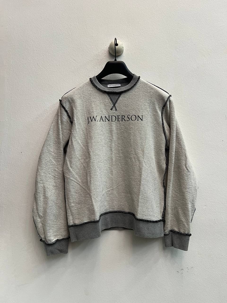 J.W.Anderson JW Anderson Reversible Logo Sweatshirt Grailed