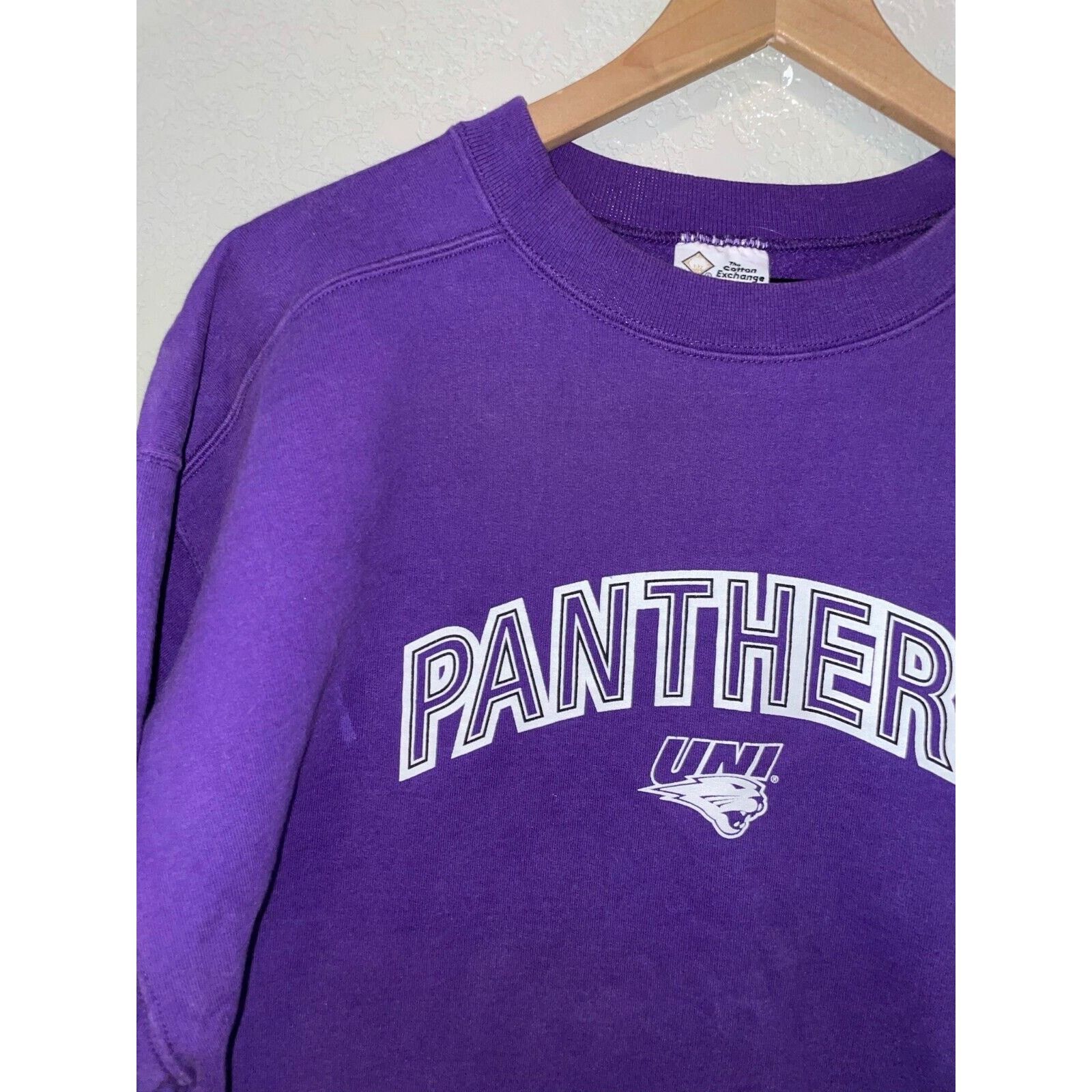 Vintage Vintage Northern Iowa University Sweatshirt Crewneck 90s L Size US L / EU 52-54 / 3 - 2 Thumbnail