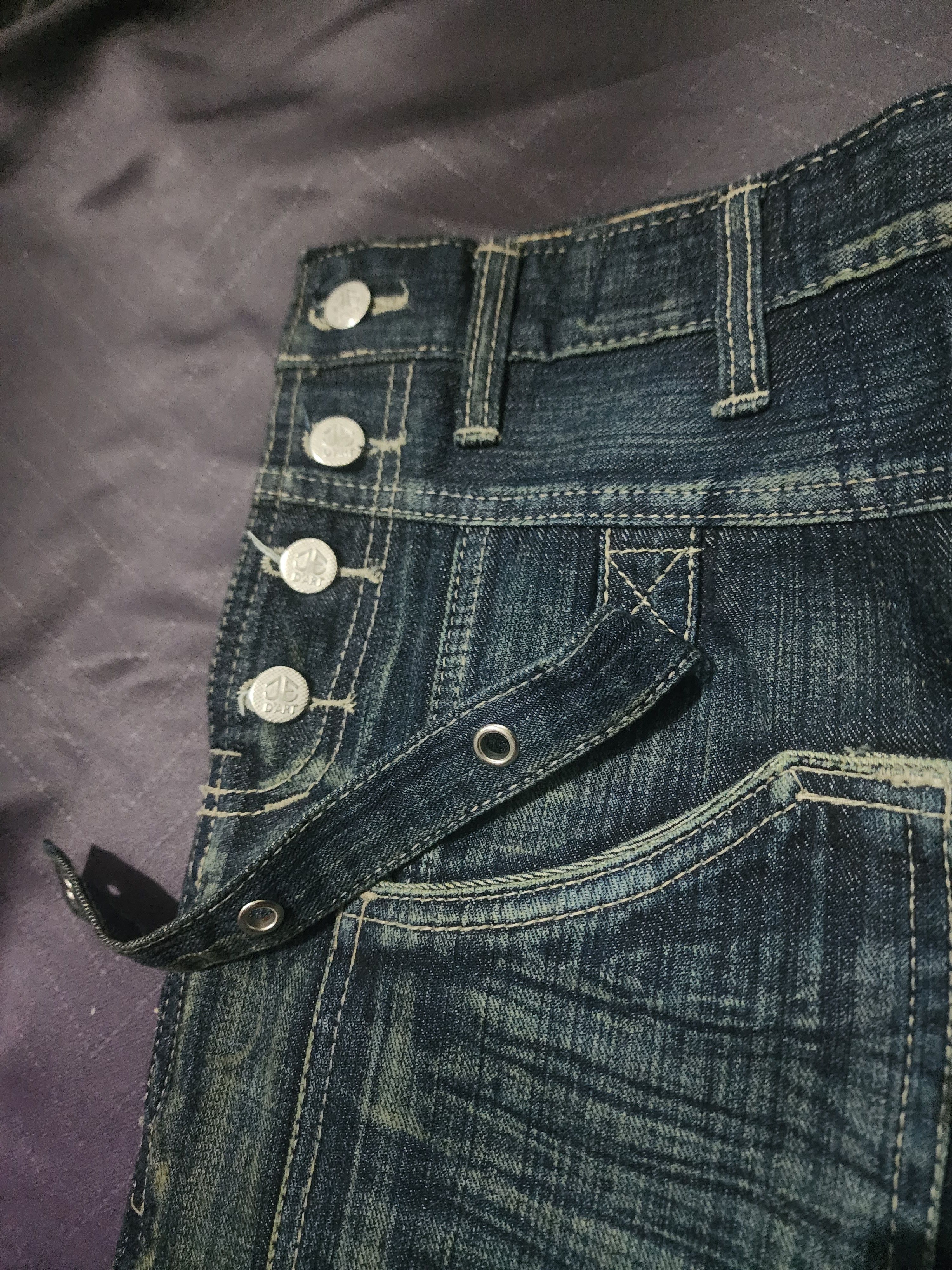 Japanese Brand × Vintage Jeans De Art Size US 30 / EU 46 - 2 Thumbnail