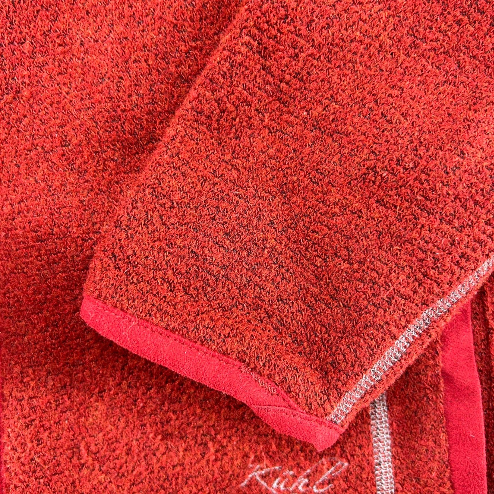 Vintage Kuhl Jacket Womens M Red Full Zip Fleece Solid Outdoor Casual Spring Winter Jacket Size M / US 6-8 / IT 42-44 - 3 Thumbnail