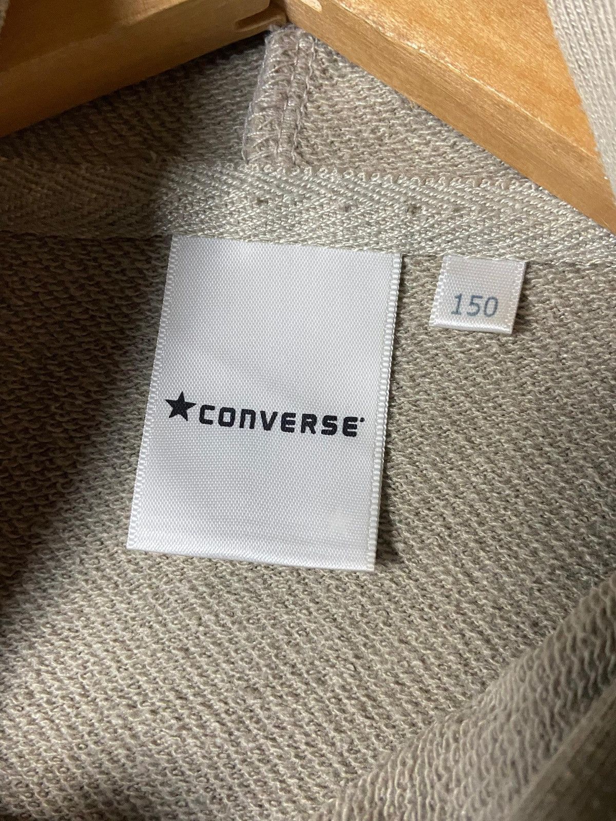 Converse × Japanese Brand × Vintage Converse Brand Embroidered Pullover Hoodies (130) Size US XXS / EU 40 - 7 Thumbnail