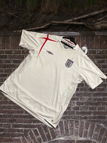 Umbro × Vintage 2008 VINTAGE UMBRO ENGLAND NATIONAL TEAM HOME FOOTBALL SHIRT Size US XL / EU 56 / 4 - 1 Thumbnail