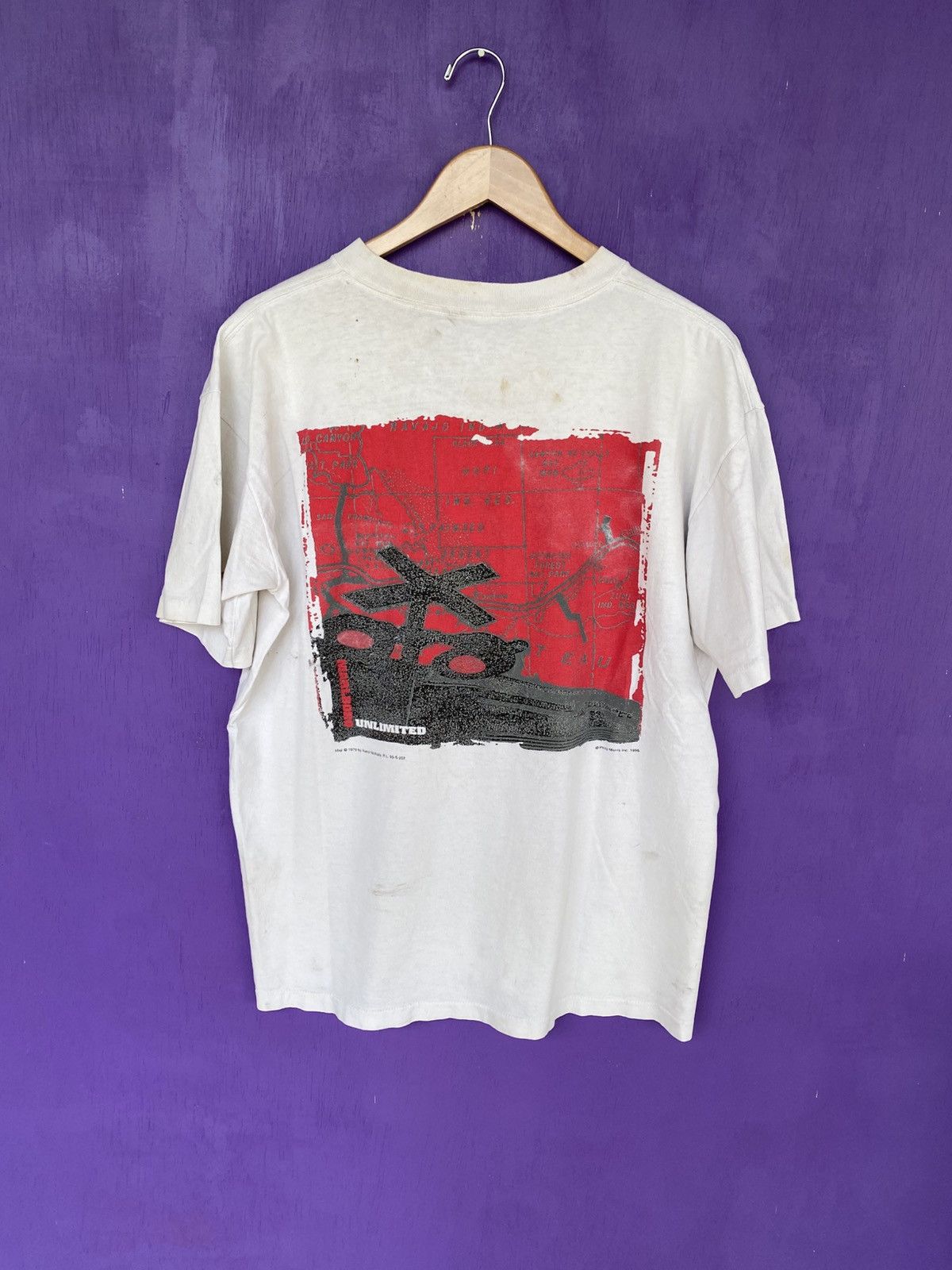 Marlboro Vintage 90s Marlboro unlimited pocket tee Size US XL / EU 56 / 4 - 2 Thumbnail