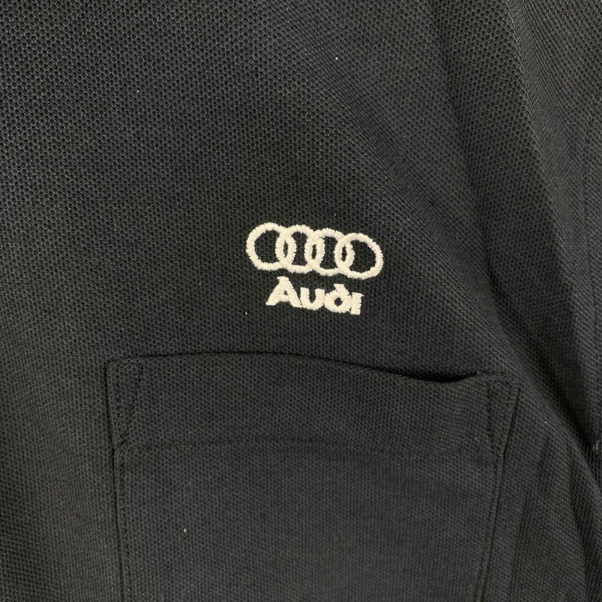 Vintage Vintage 90’ AUDI MOTORSPORT Embroidered Logo Polo Tee Size US M / EU 48-50 / 2 - 3 Thumbnail