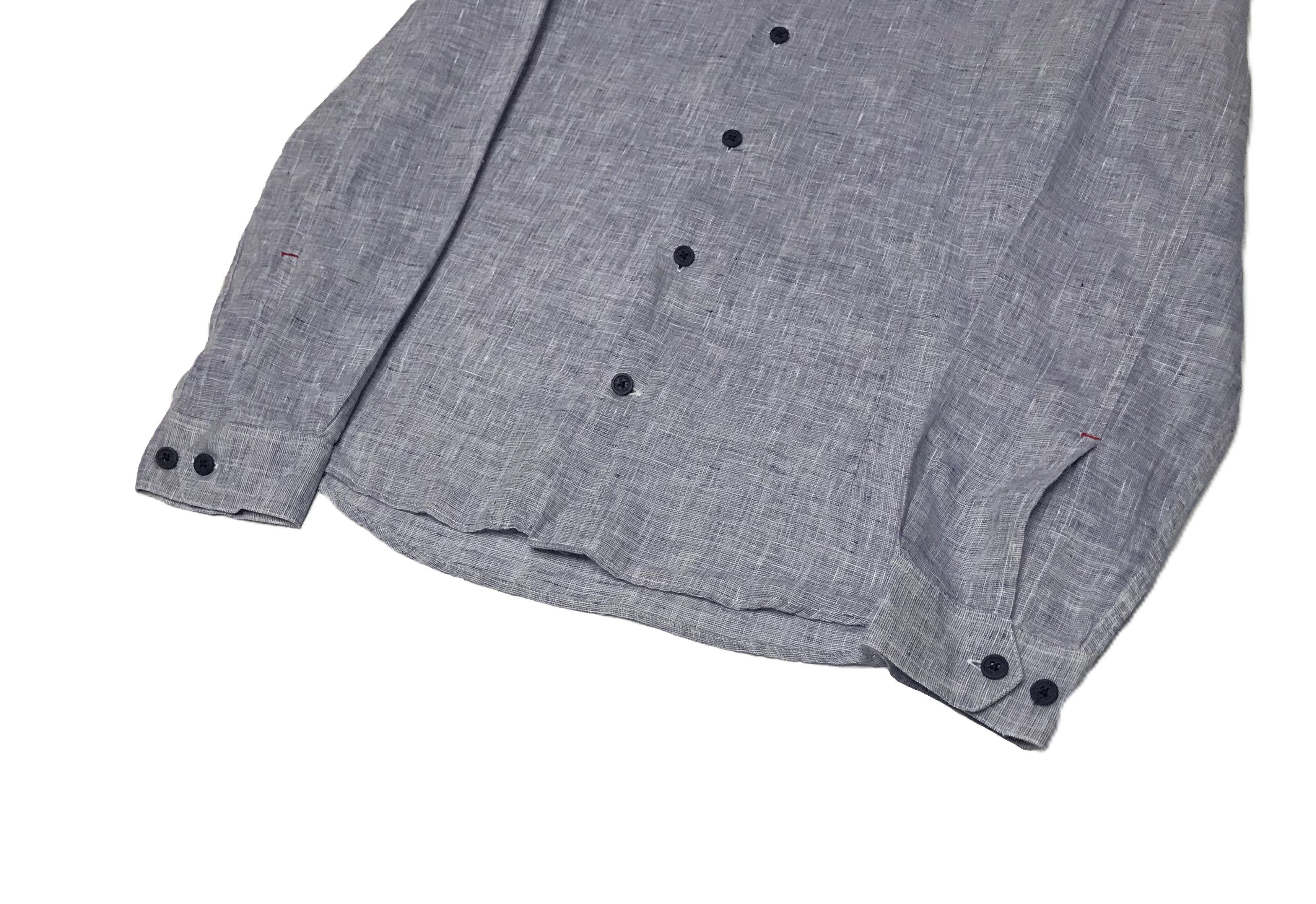 Orlebar Brown Orlebar Brown Mens Linen Button Up Shirt Longsleeve Size US S / EU 44-46 / 1 - 6 Thumbnail
