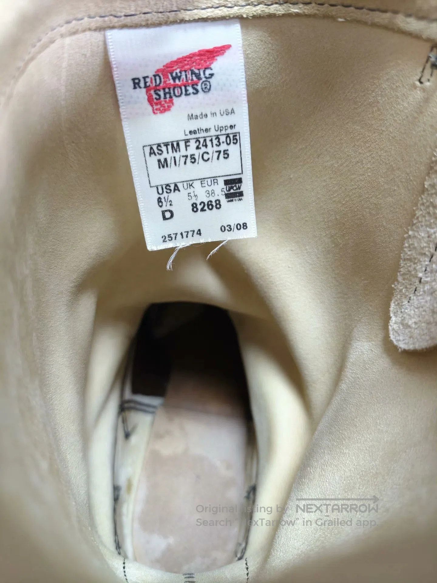 Red Wing Red Wing 8268 High. Size US 6.5 / EU 39-40 - 9 Thumbnail