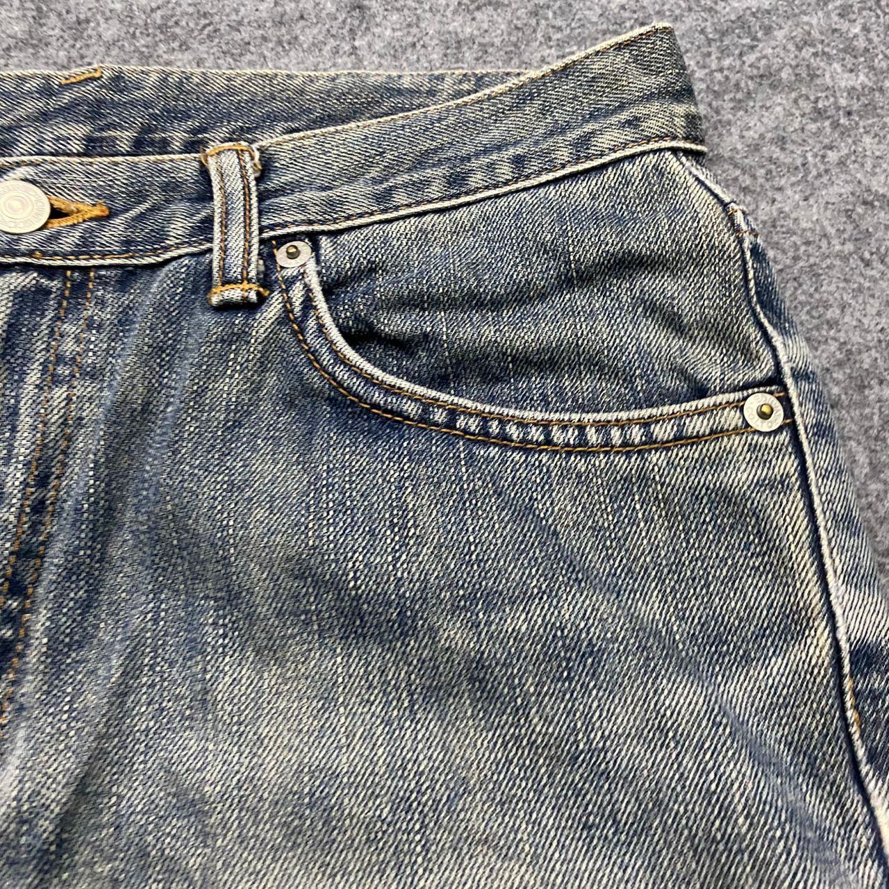 Edwin 💥Best Offer💥Vintage Miss Edwin Flare Distressed Denim Size US 30 / EU 46 - 9 Thumbnail