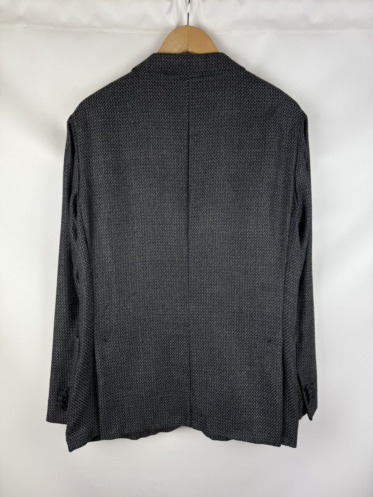 Z Zegna Z Zegna Drop 7 Shirt Wool Half Lined Blazer Jacket Sportcoat Size 40R - 13 Thumbnail