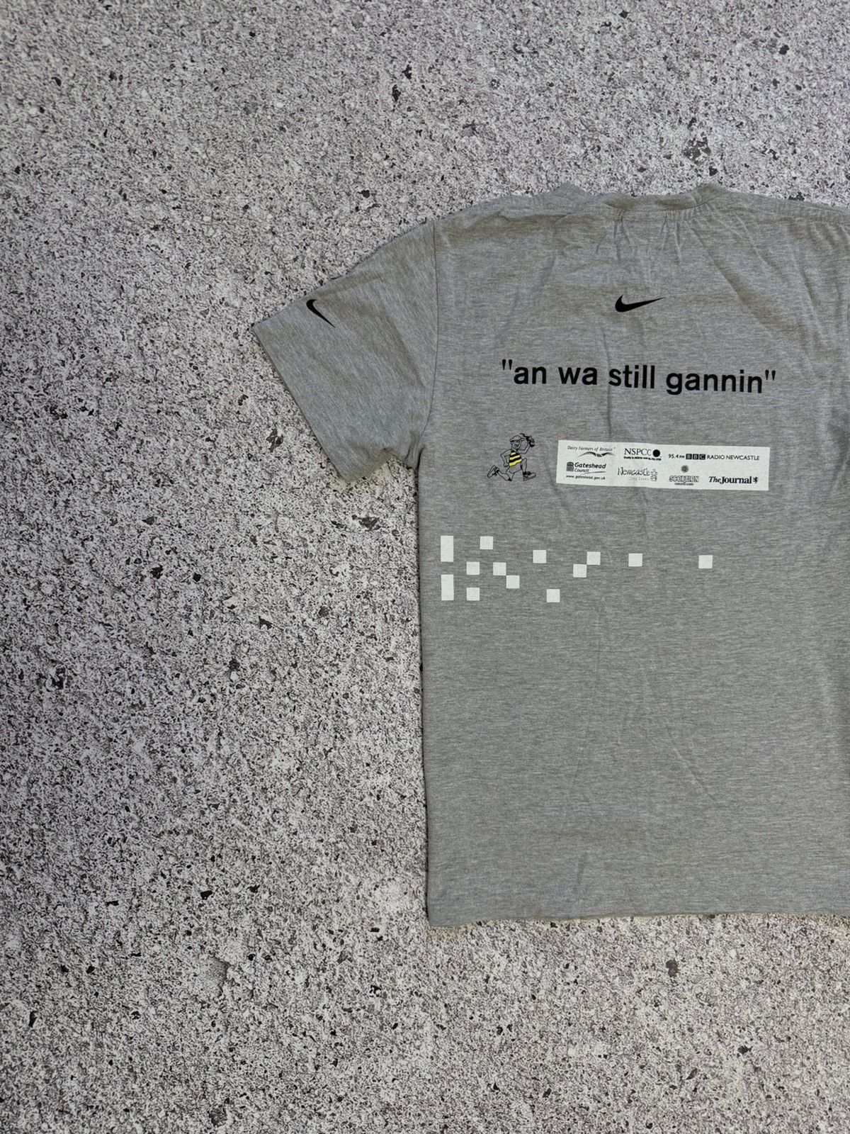 Nike × Vintage Vintage 2005 Nike The Jim Dewar Blaydon Race Running T-shirt Size US M / EU 48-50 / 2 - 7 Thumbnail