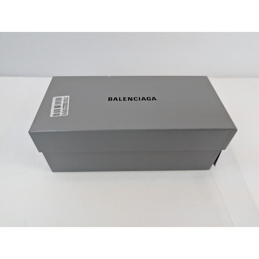 Balenciaga o1rshd1 Rubber Logo Pool Slide Sandals in White / Black 45 Size US 12 / EU 45 - 22 Thumbnail
