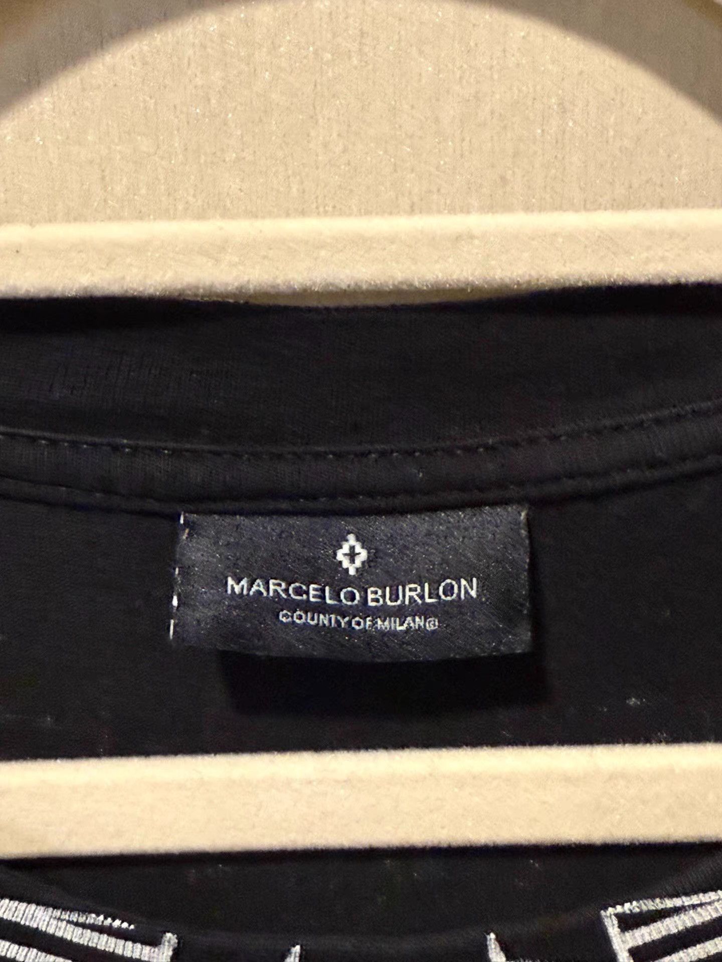 Marcelo Burlon Marcelo Burlon MB Wings Short Sleeve T-Shirt Ｑ20 Size US L / EU 52-54 / 3 - 4 Thumbnail