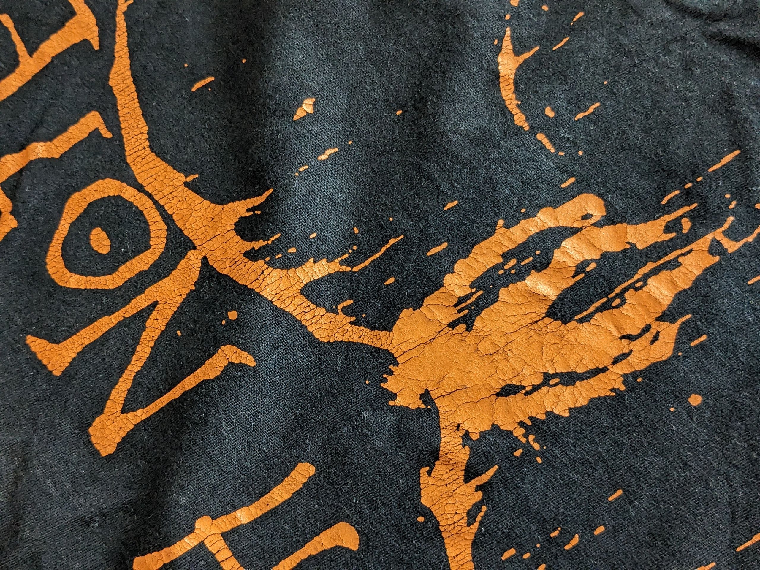 Japanese Brand Vintage Death Note T-Shirt Ryuk Print Cracked black Size US S / EU 44-46 / 1 - 4 Thumbnail