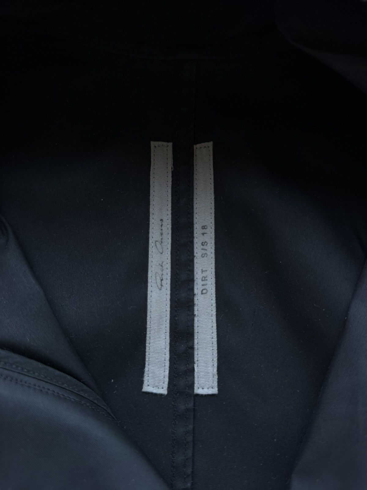 Rick Owens SS2018 "Dirt" Cropped Windbreaker Jacket Size US S / EU 44-46 / 1 - 3 Thumbnail