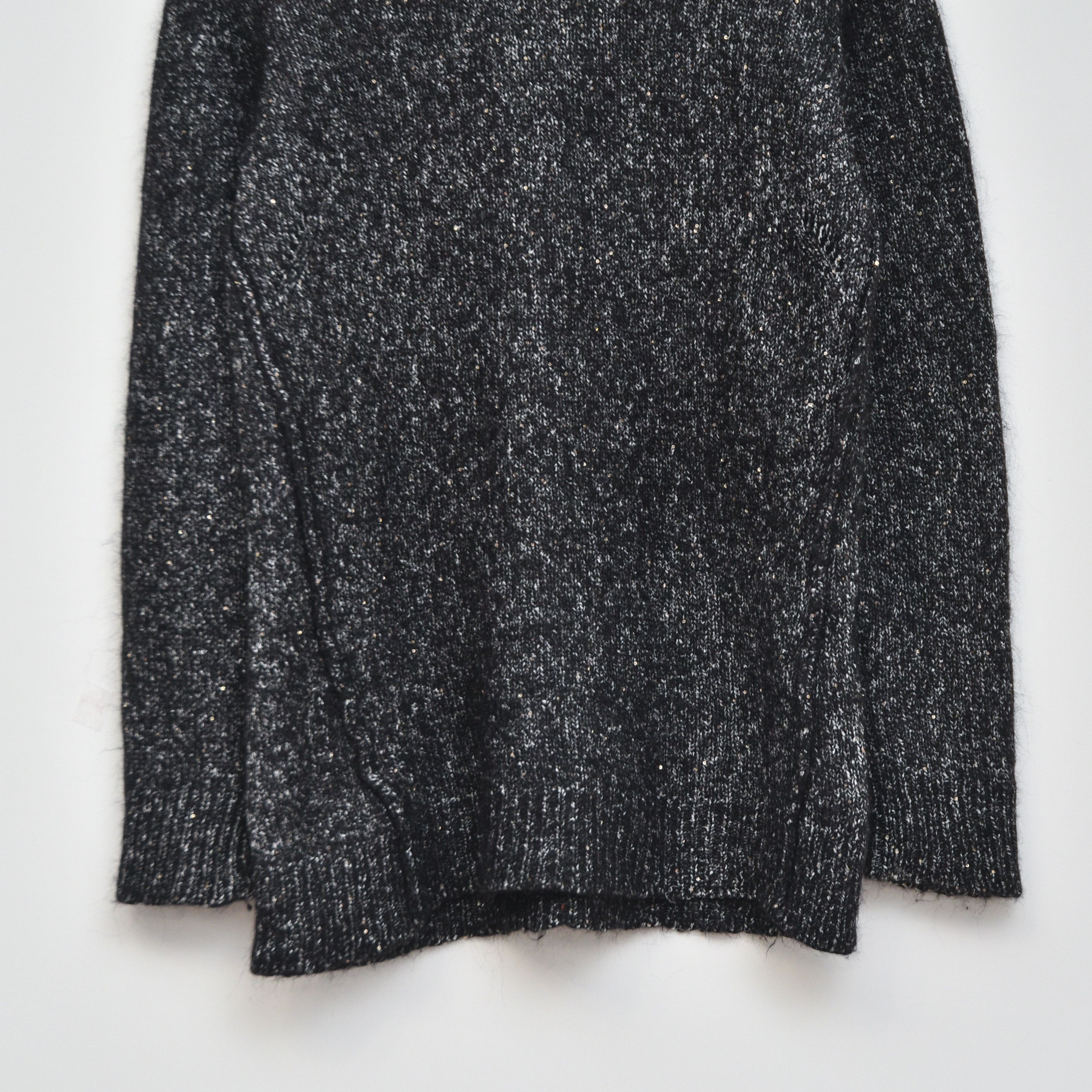 Zadig & Voltaire ZADIG VOLTAIRE Katy Bse Alpaca Silk Knit Sweater Sequin sz L Size L / US 10 / IT 46 - 4 Thumbnail