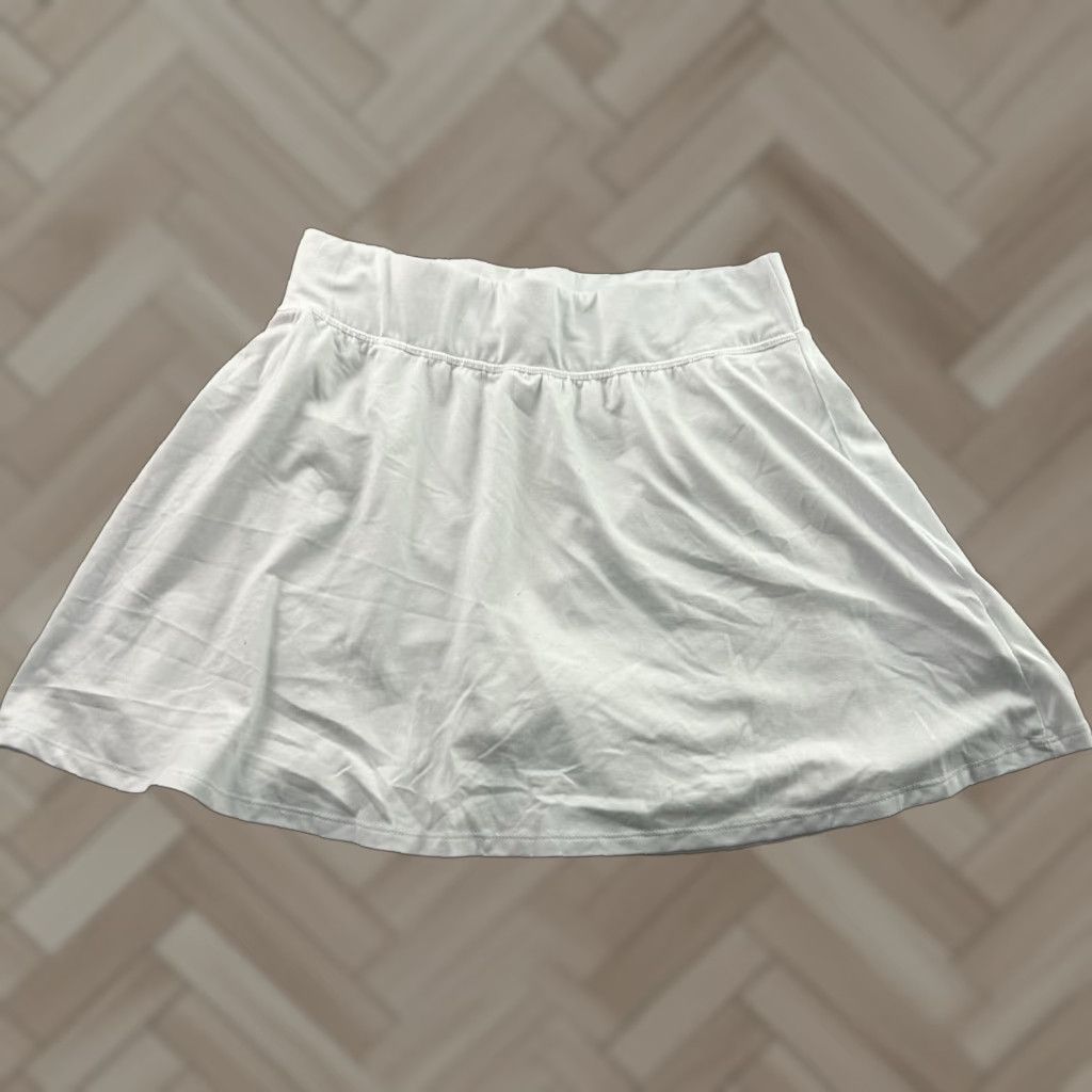 Gap Gap White Brushed Tech Jersey Pull On Skort Women M Nike? Size M / US 6-8 / IT 42-44 - 1 Thumbnail