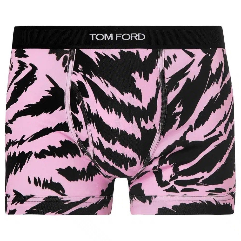 Tom Ford o1loc1c1224 IST4LC3 Size: XS /Zebra Print Boxer Pink Black Size ONE SIZE - 1 Thumbnail