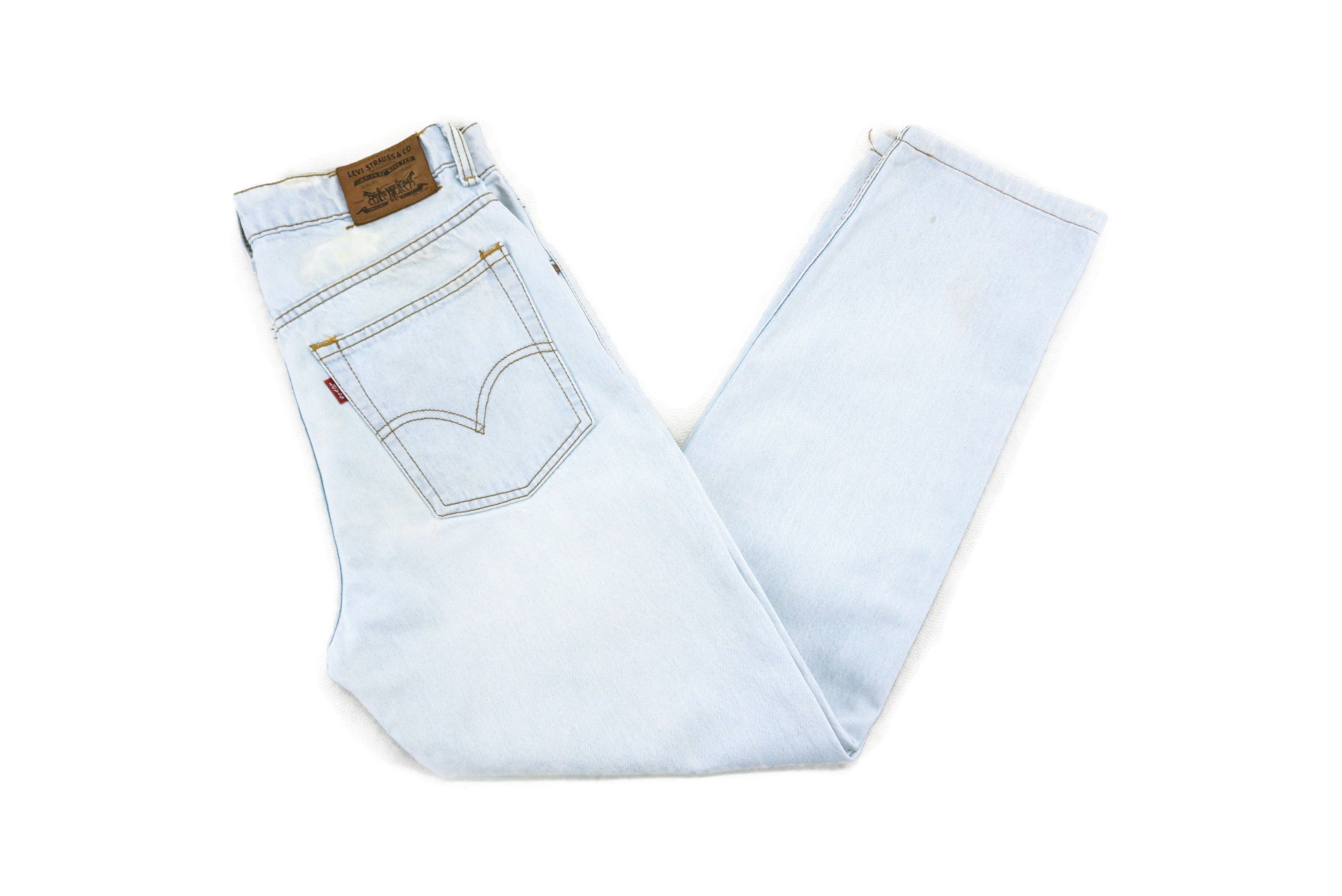Levi's Vintage Levi's 686 Jeans W30xL28 Light Wash High-Waisted Size 30" / US 8 / IT 44 - 14 Thumbnail