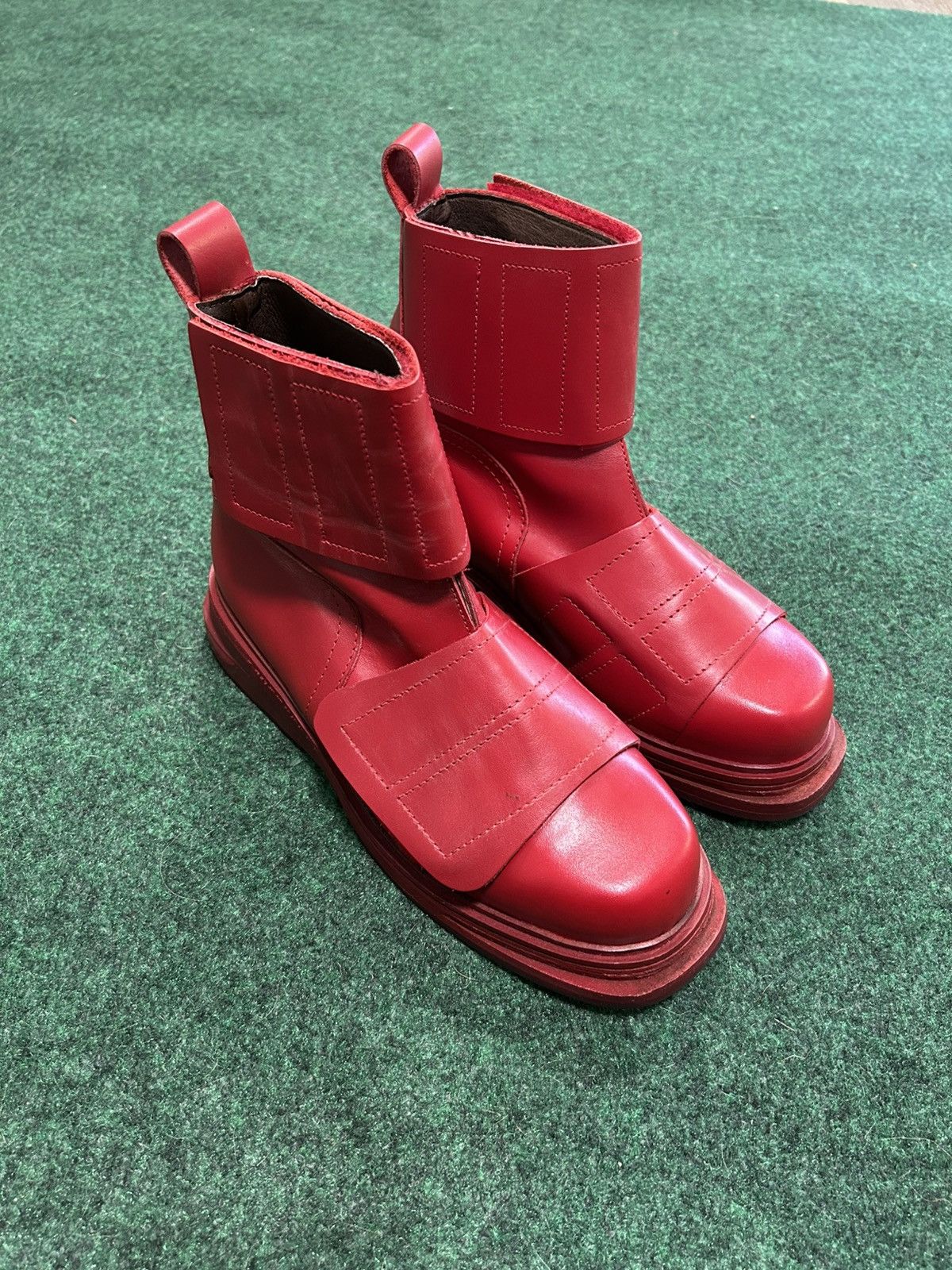 名作 dirk bikkembergs ワイヤーブーツ 箱付き DIRK BIKKEMBERGSダーク