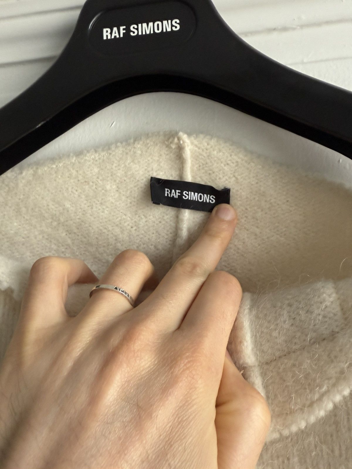 Raf Simons Raf Simons Merinos Jumper Size US L / EU 52-54 / 3 - 4 Thumbnail