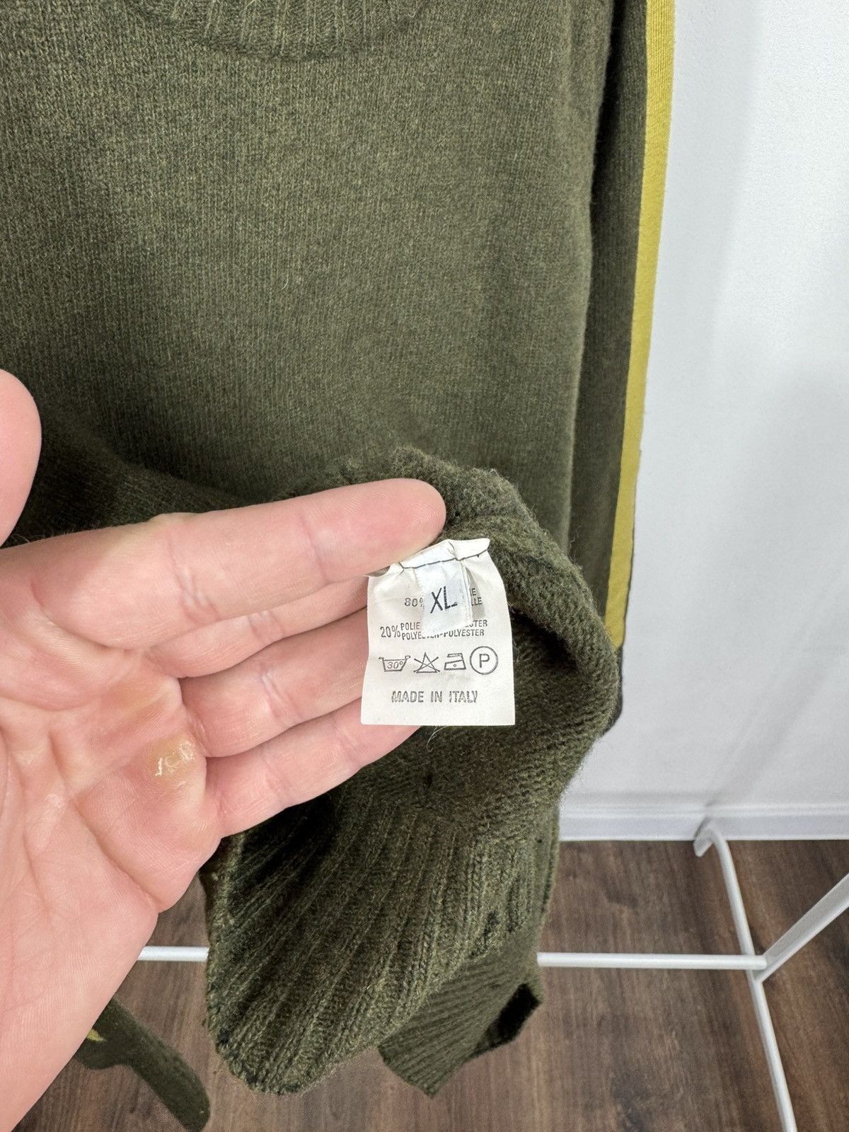 Other E9 Basic Design Wool Blend Knit Sweater Italy Outdoor XL Size US XL / EU 56 / 4 - 9 Thumbnail