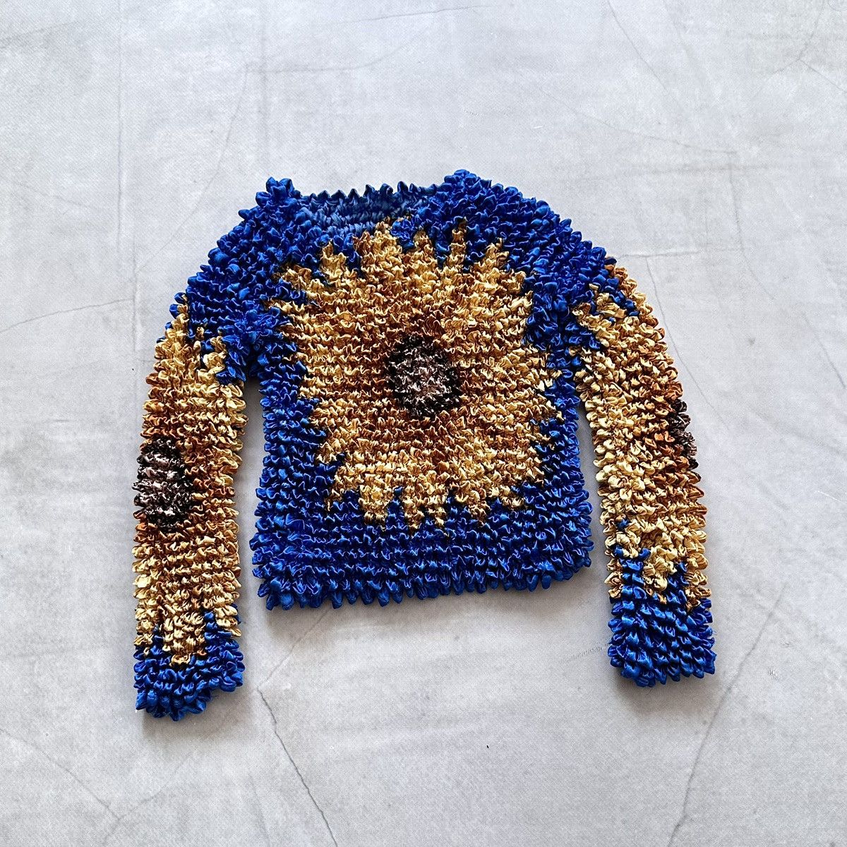 Hysteric Glamour 00s Sunflower Long Sleeve Pleats Please Issey Miyake Style Size ONE SIZE - 1 Thumbnail