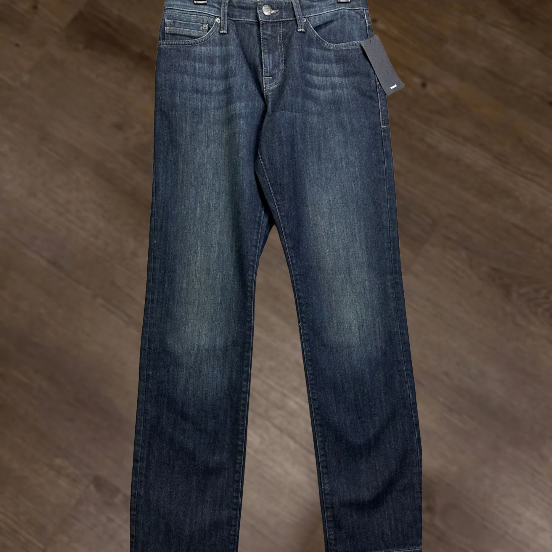 Mavi Mavi Matt Jeans Mens 29X32 Blue Distressed Relaxed Straight Denim NEW Size US 29 - 1 Thumbnail