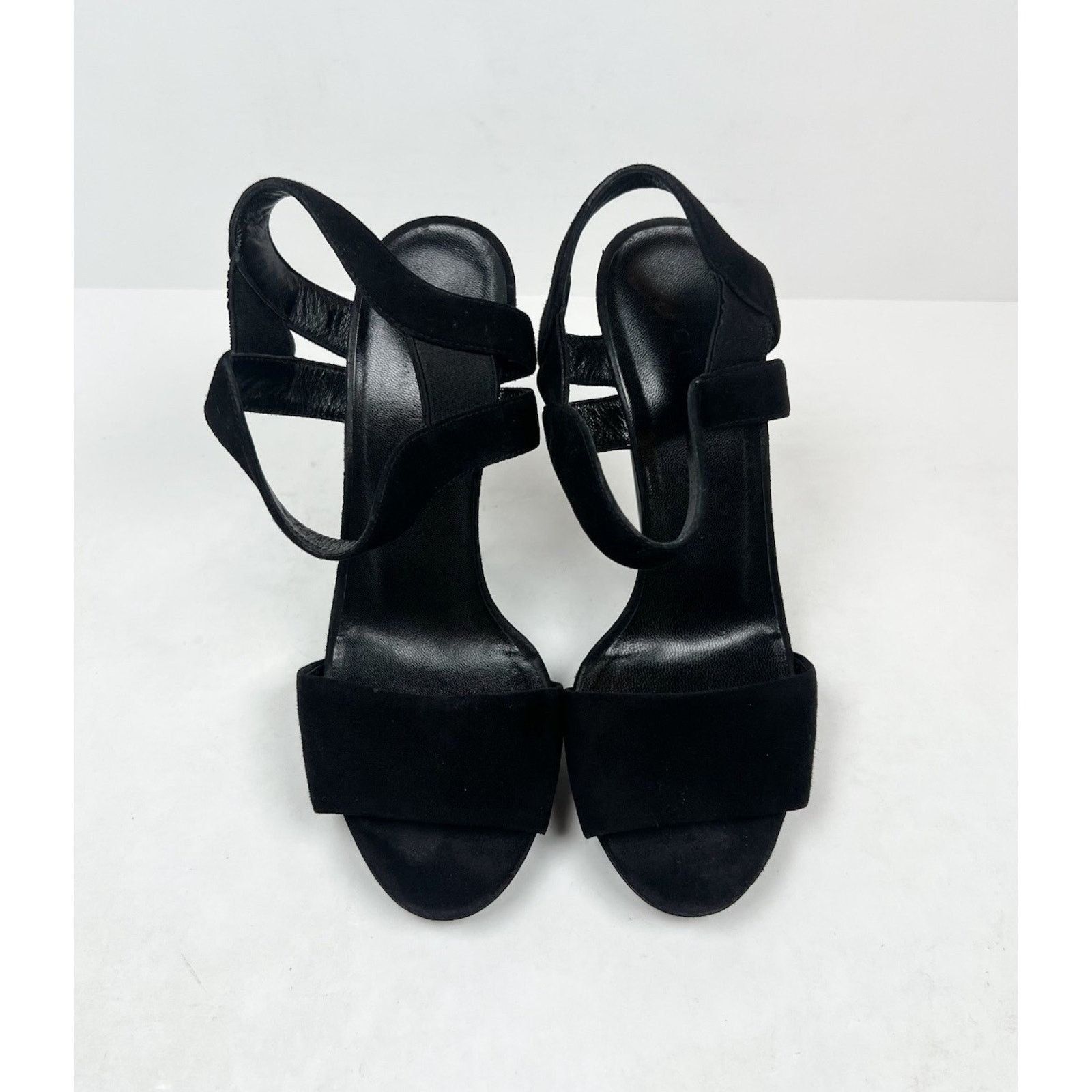 Gucci Size 6.5W - Gucci Black Suede Liberty Slingback Heels Size US 6.5 / IT 36.5 - 2 Thumbnail
