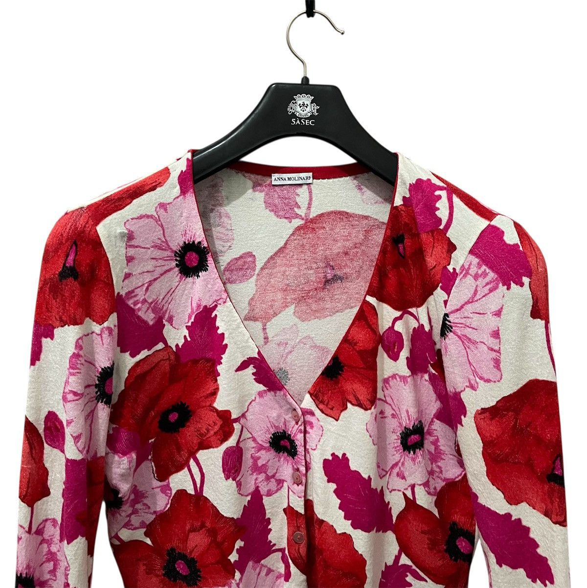 Anna Molinari ANNA MOLINARI FLORAL CARDIGAN JACKET Size M / US 6-8 / IT 42-44 - 9 Thumbnail