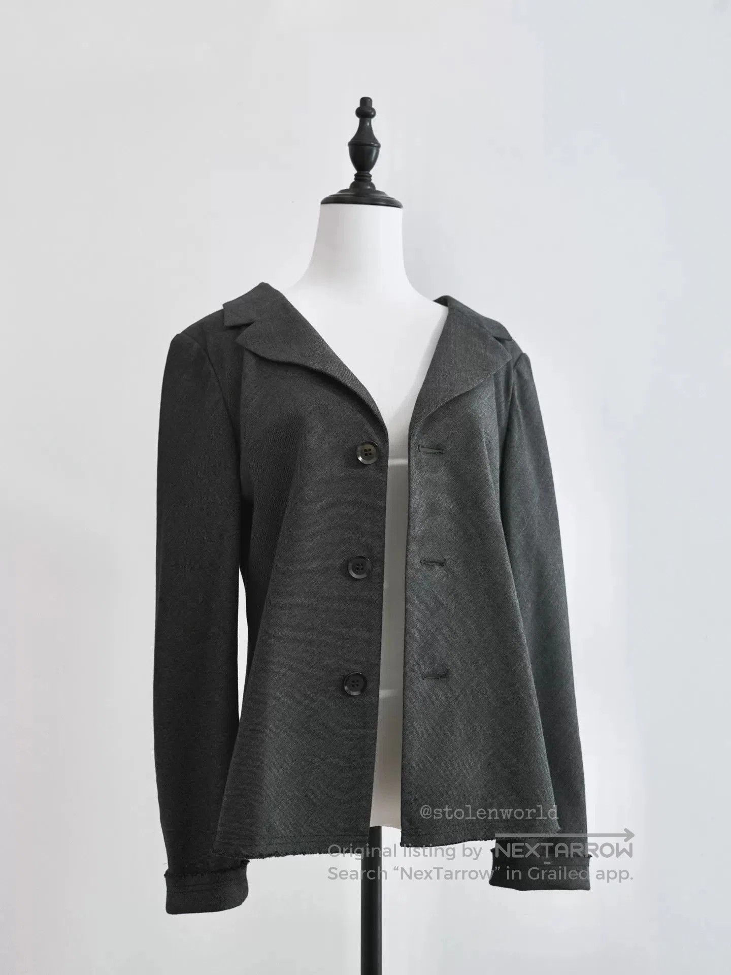 Yohji Yamamoto yohji yamamoto noir tailored blazer. Size S / US 4 / IT 40 - 6 Thumbnail