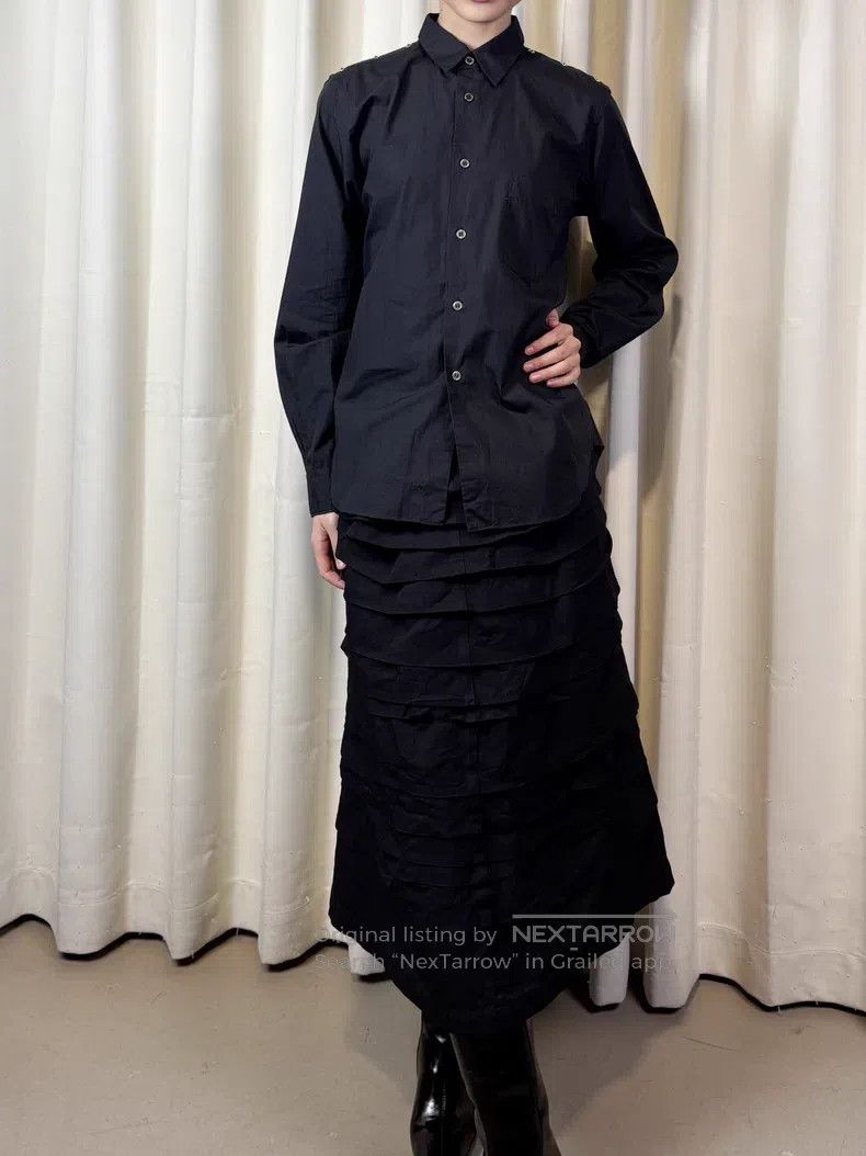 Comme des Garcons Comme Des Garcons Dark Knight Stud Black Shirt Size M / US 6-8 / IT 42-44 - 7 Thumbnail