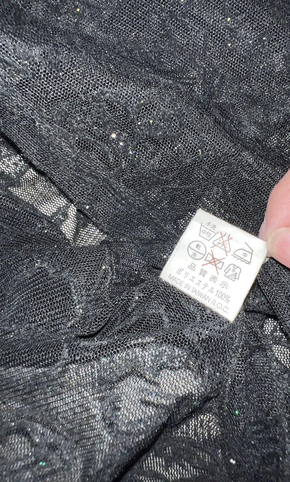 Seditionaries Y2k vintage lace mesh top 🥀🖤 Size M / US 6-8 / IT 42-44 - 11 Thumbnail