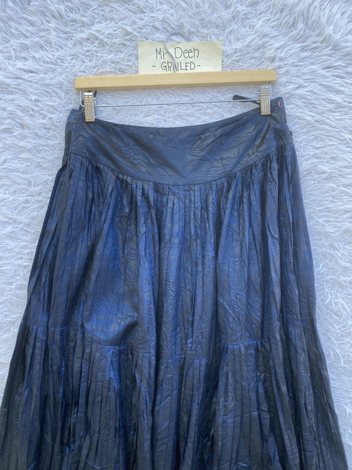 Kenzo Rare KENZO Pleated Midi Skirt Size 29" - 8 Thumbnail