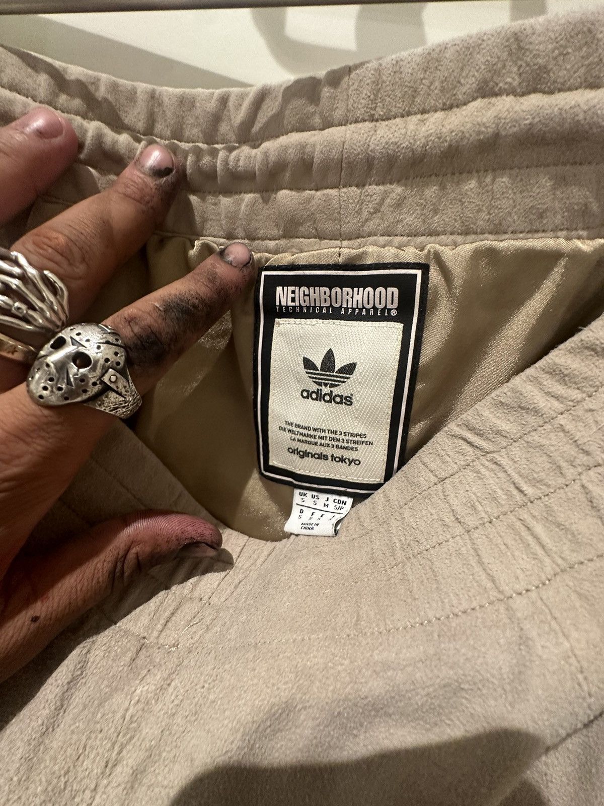 Adidas × Neighborhood Neighbor hood Adidas origins Tokyo suede pants Size US 31 - 7 Thumbnail