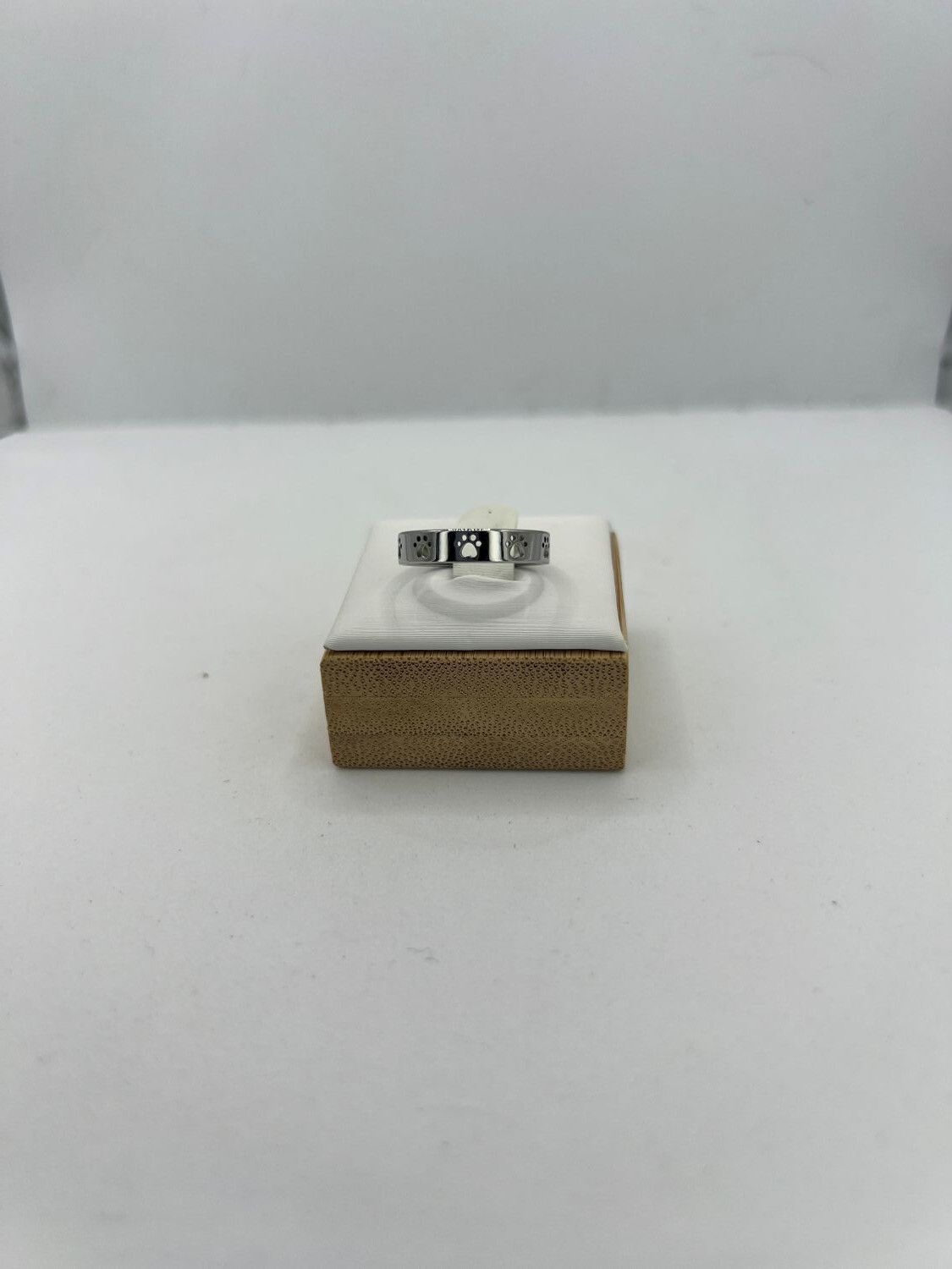 Jewelry Pet Paw Silver Ring - Size 6.5 Size ONE SIZE - 1 Thumbnail