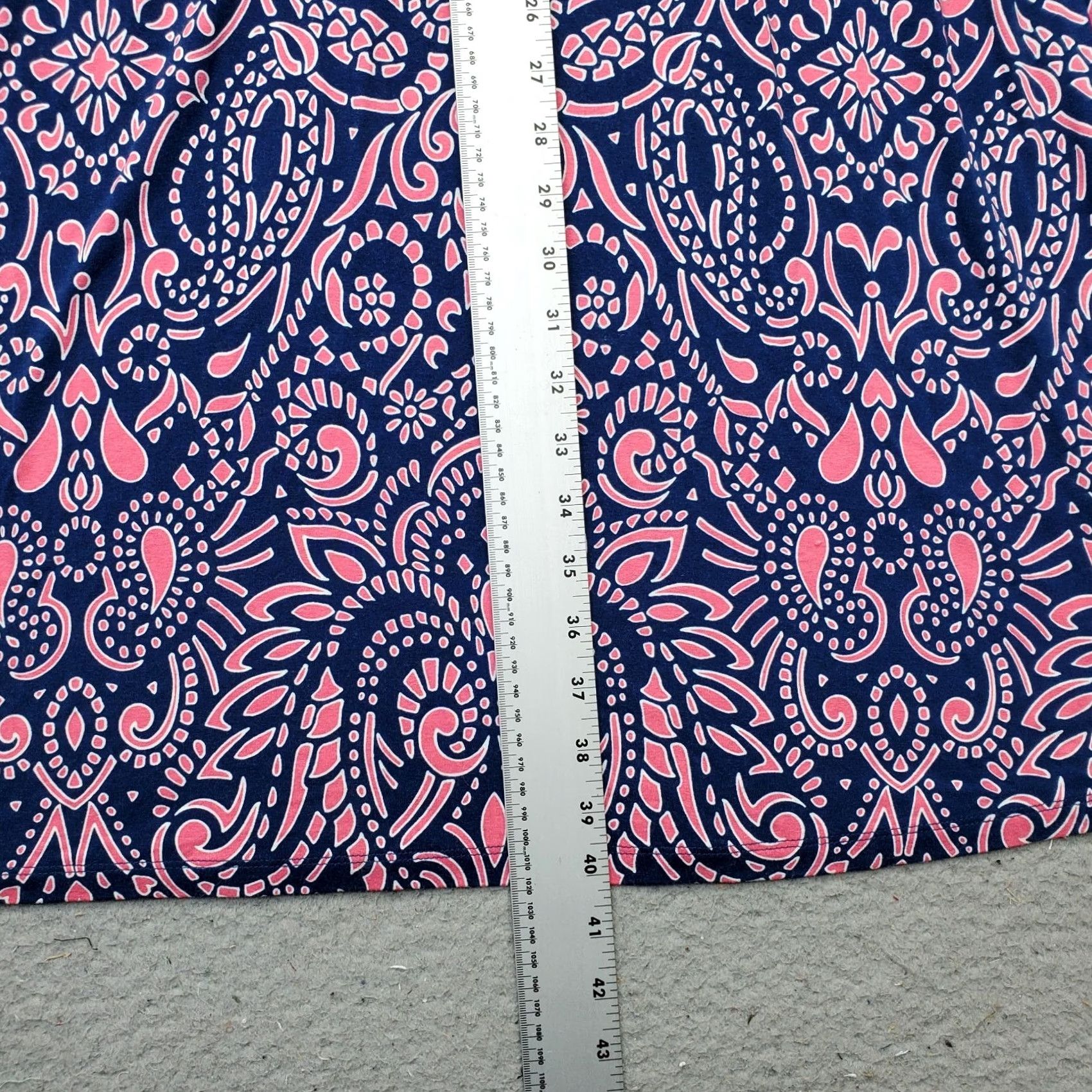 Cynthia Rowley Cynthia Rowley Maxi Skirt Womens Size S - High Waisted Multicolor Paisley Rayon Stretch Long Size 28" / US 6 / IT 42 - 3 Thumbnail