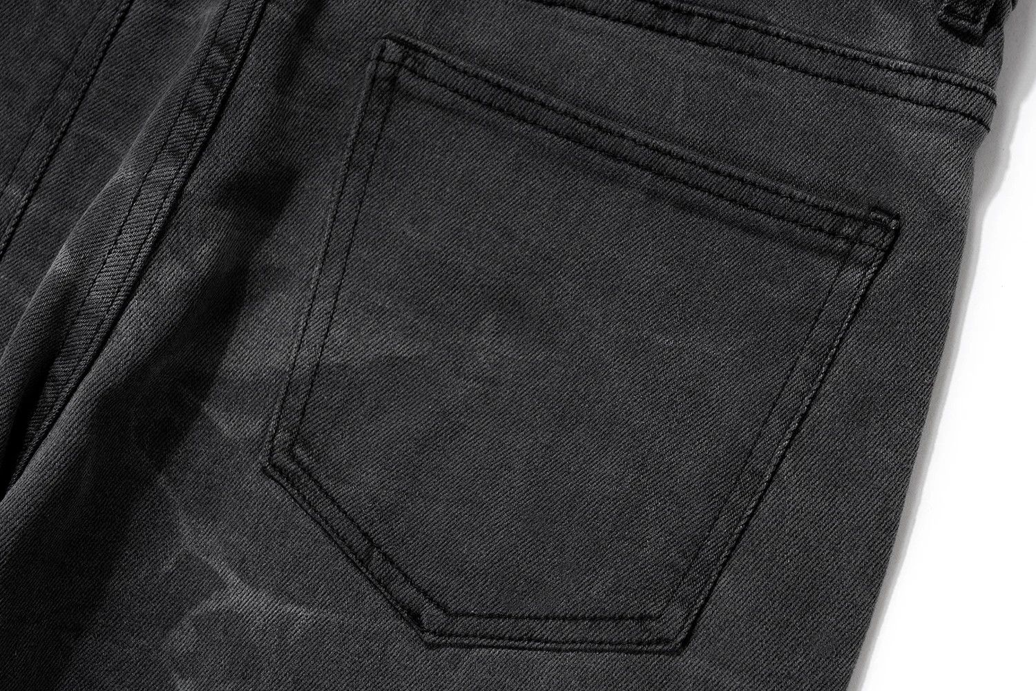 Japanese Brand Streetwear Washed Water Wave Micro Flared Size US 33 - 7 Thumbnail