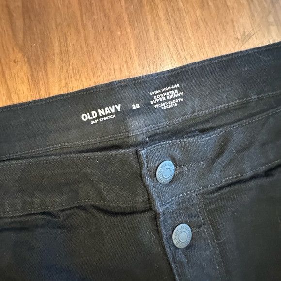 Old Navy Old Navy Women's Black Jeggings Size 42" / US 20 - 3 Thumbnail