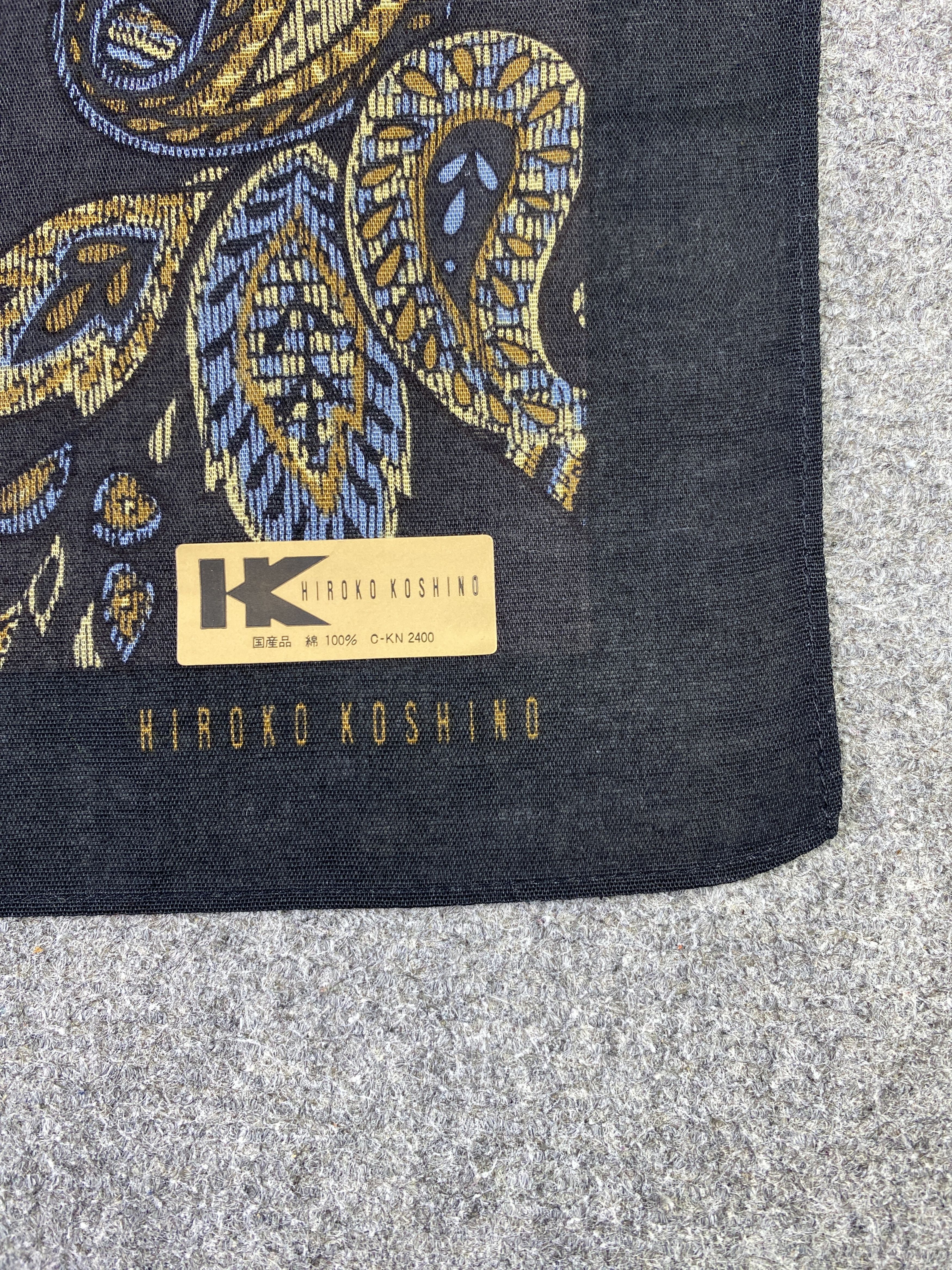 Hiroko Koshino Homme Hiroko Koshino Handkerchief / Neckerchief KT0188 Size ONE SIZE - 5 Thumbnail