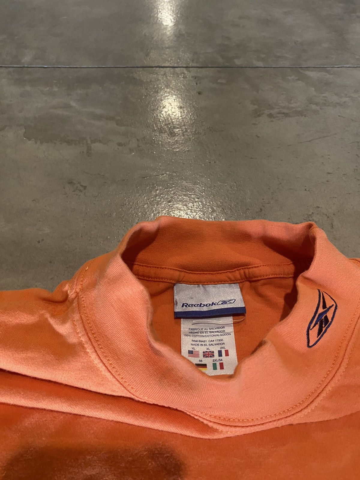 Reebok × Vintage 00s’ Reebok Essential Turtleneck Size US XL / EU 56 / 4 - 5 Thumbnail