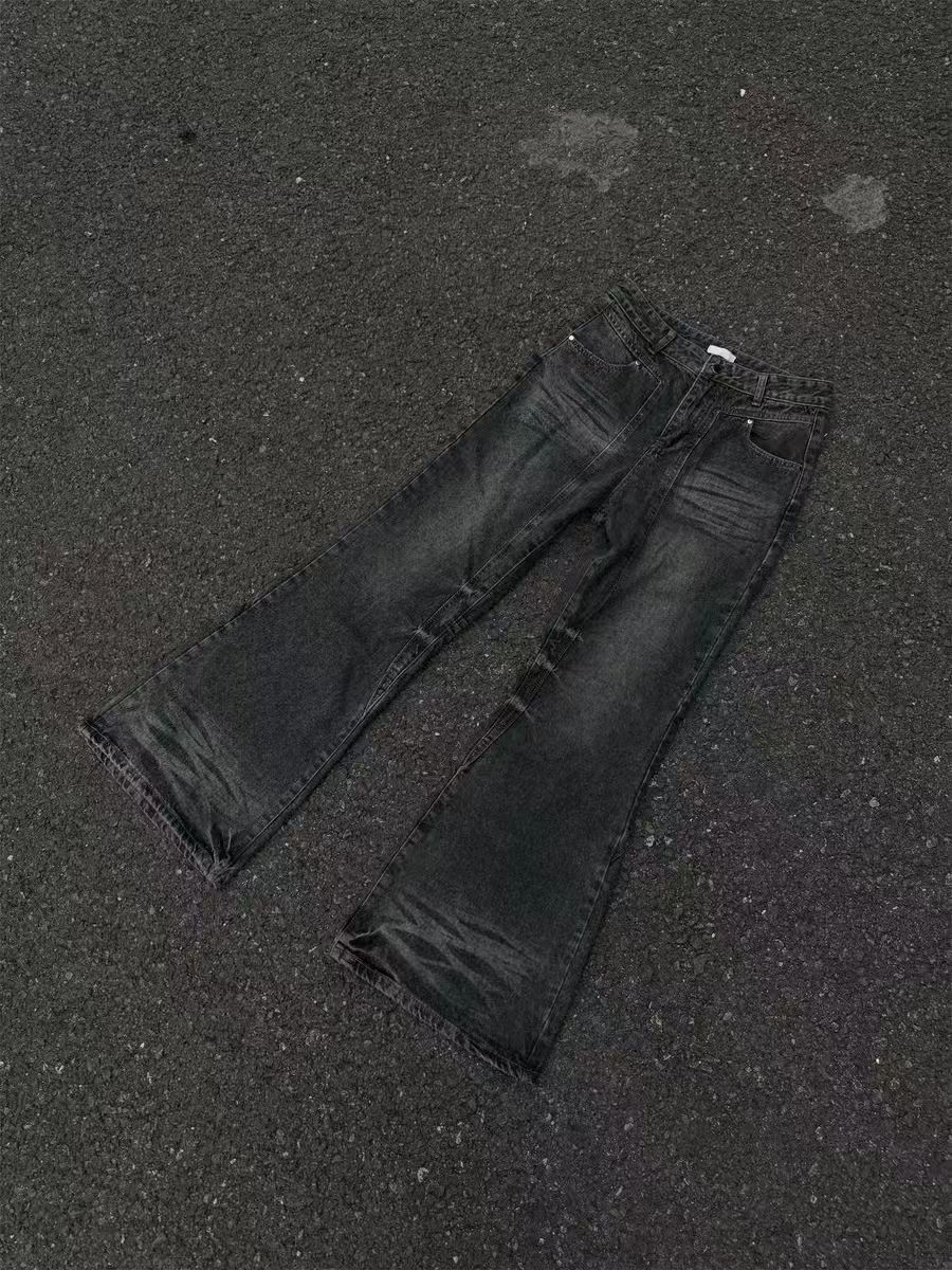 Japanese Brand × Jean Heavyweight vintage washed micro flare jeans Size US 30 / EU 46 - 3 Thumbnail