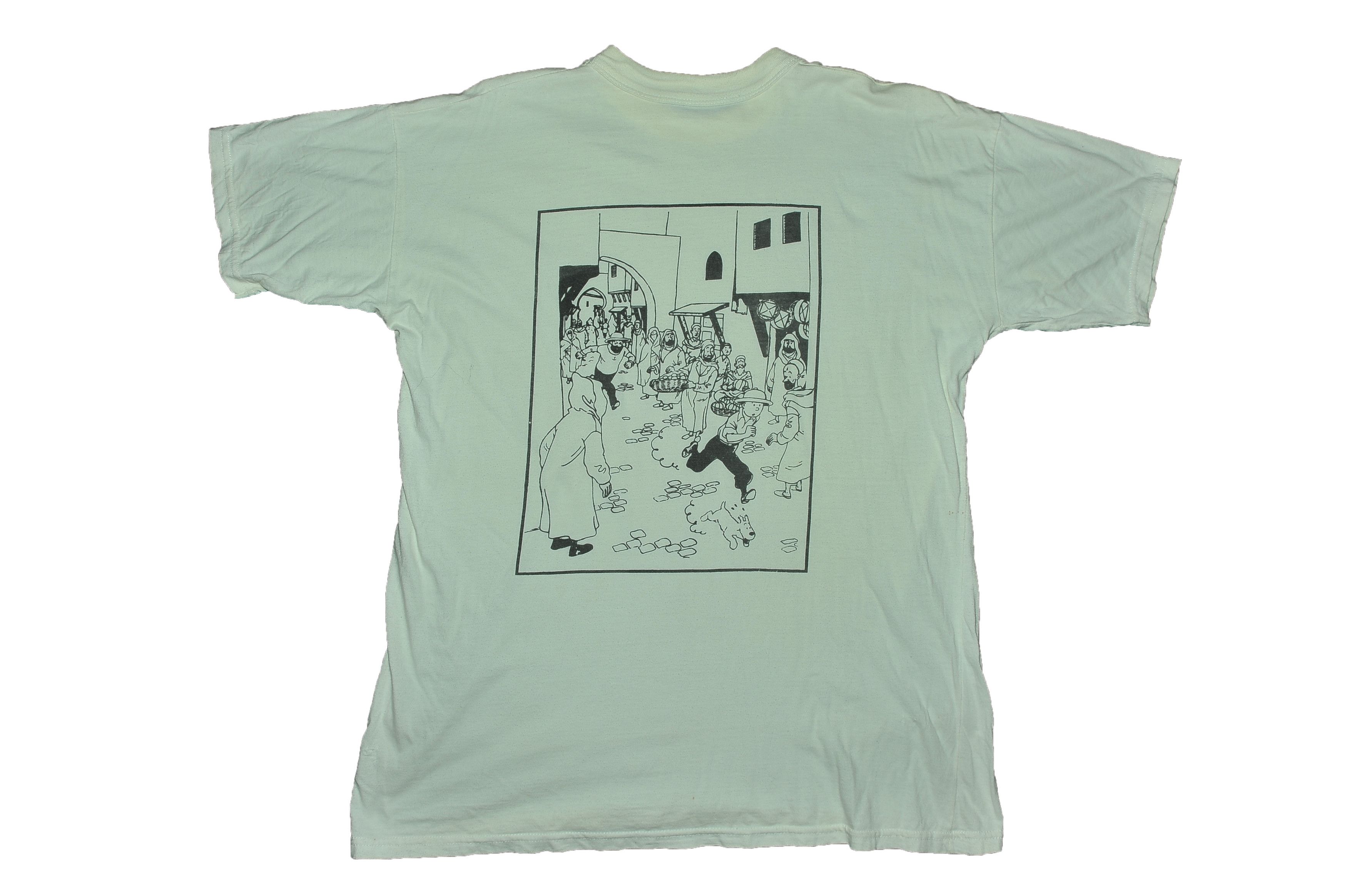 Other Vintage Tin Tin Au Maroc T-shirt Size US XL / EU 56 / 4 - 2 Thumbnail