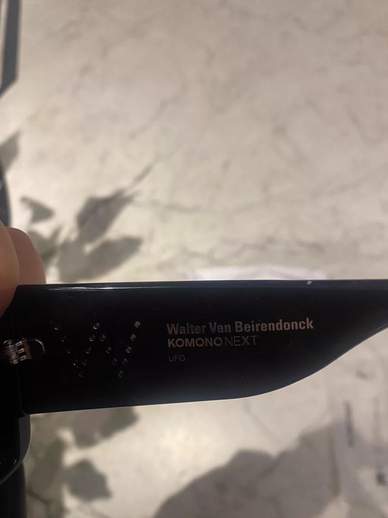 Walter Van Beirendonck walter van beirendonck 23ss show face mask sunglasses Size ONE SIZE - 2 Thumbnail