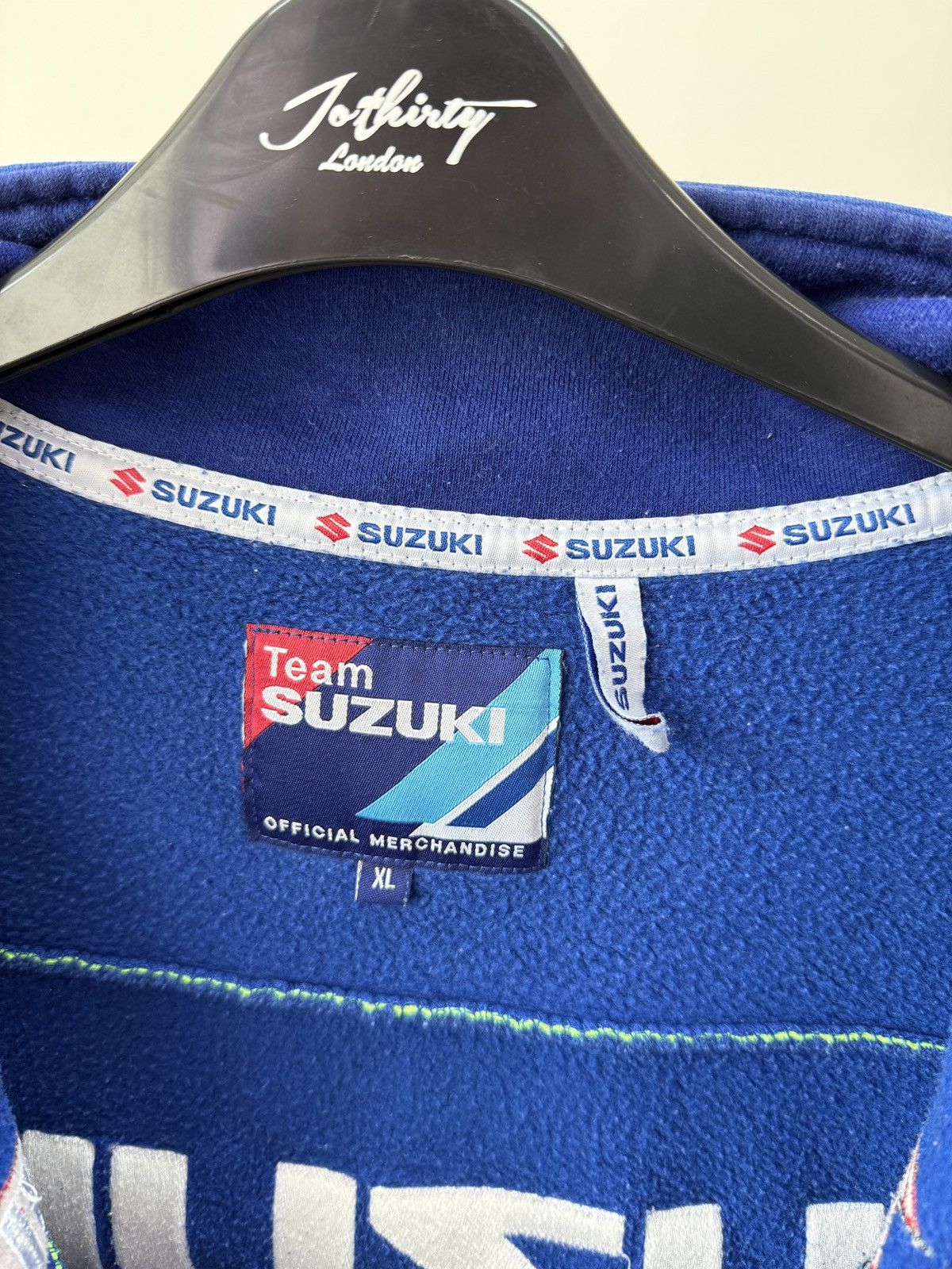 Other Vintage Suzuki MotoGP Team Jacket Mens Blue Full Zip Racing Size US XL / EU 56 / 4 - 10 Thumbnail
