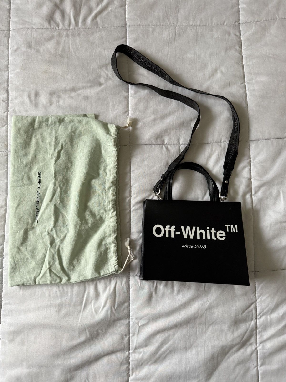 Off-White OFF-WHITE Box Bag Mini Black Size ONE SIZE - 1 Thumbnail