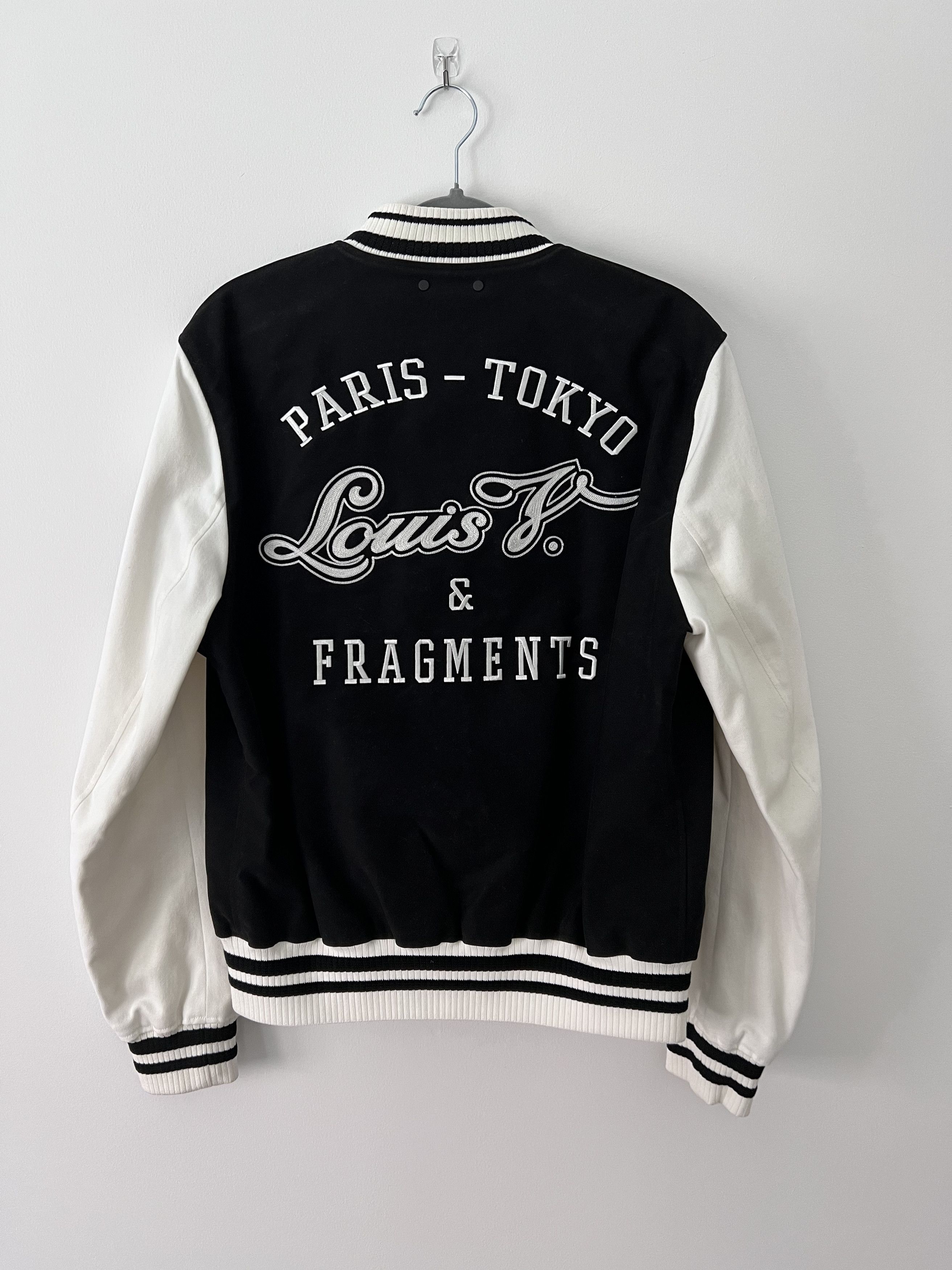 Louis Vuitton Fragment Designs X Louis Vuitton Varsity Jacket 