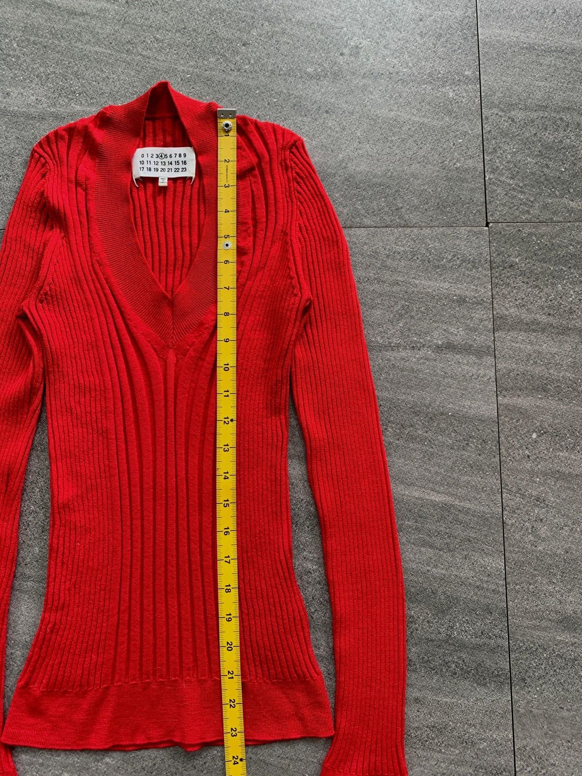 Maison Margiela FREE TAX! Line 4 Wool Ribbed Knit Sweater Size S / US 4 / IT 40 - 10 Thumbnail