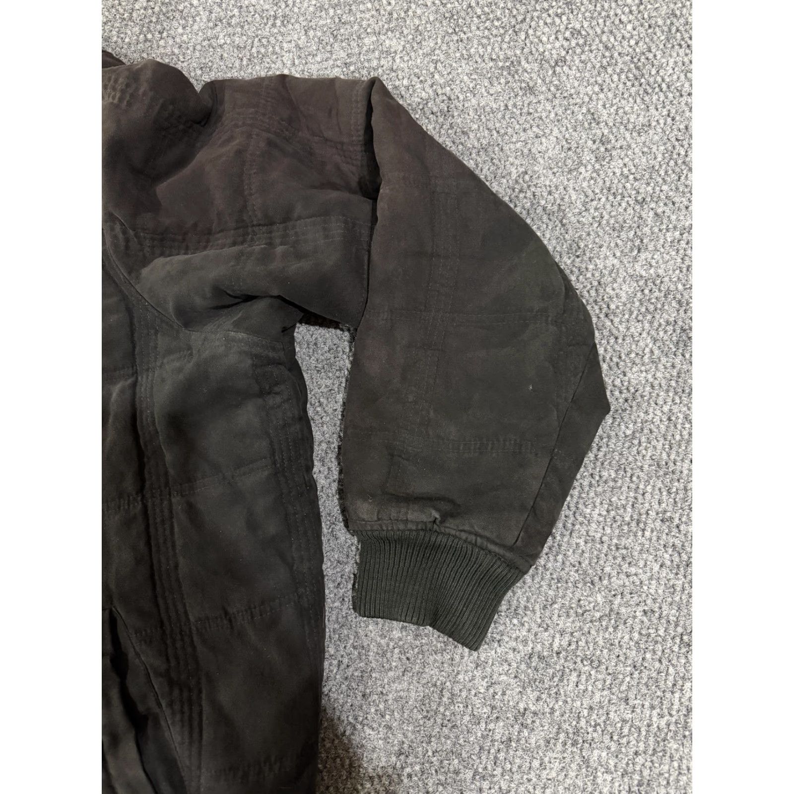 Sean John Sean John Jacket Mens 3XL Brown Microfiber Quilted Bomber Full Zip Lined Warm Size US XXL / EU 58 / 5 - 6 Thumbnail