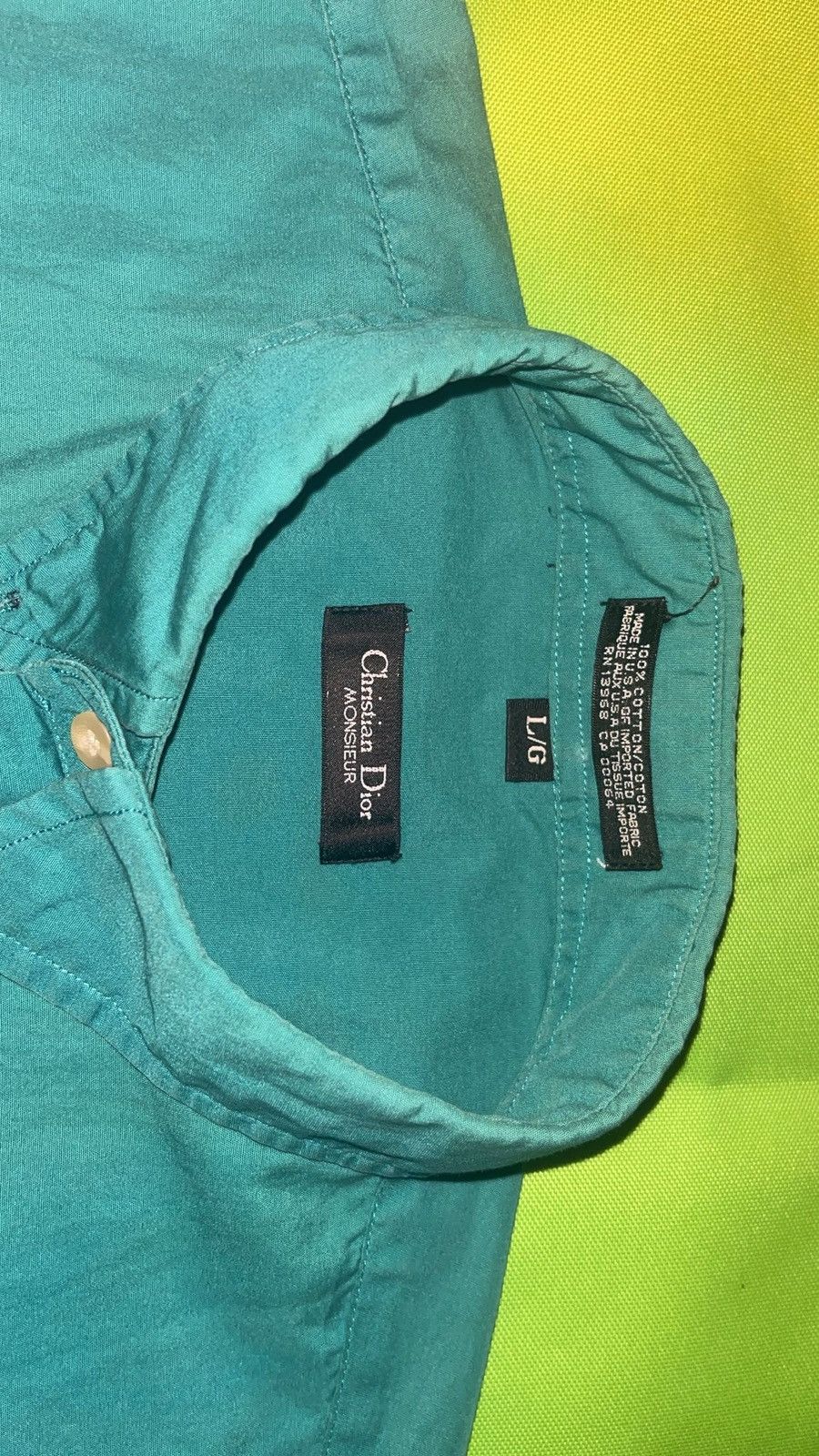 Christian Dior Monsieur Christian Dior Button up Shirt Size US L / EU 52-54 / 3 - 1 Thumbnail